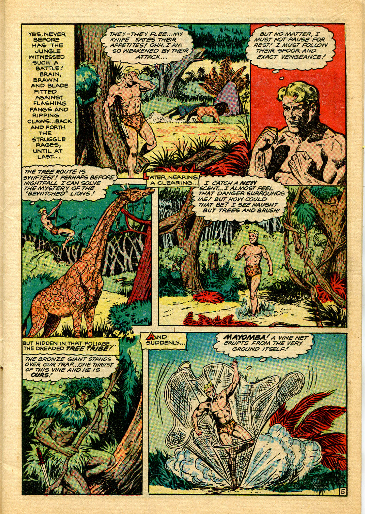 Read online Jungle Comics comic -  Issue #123 - 7