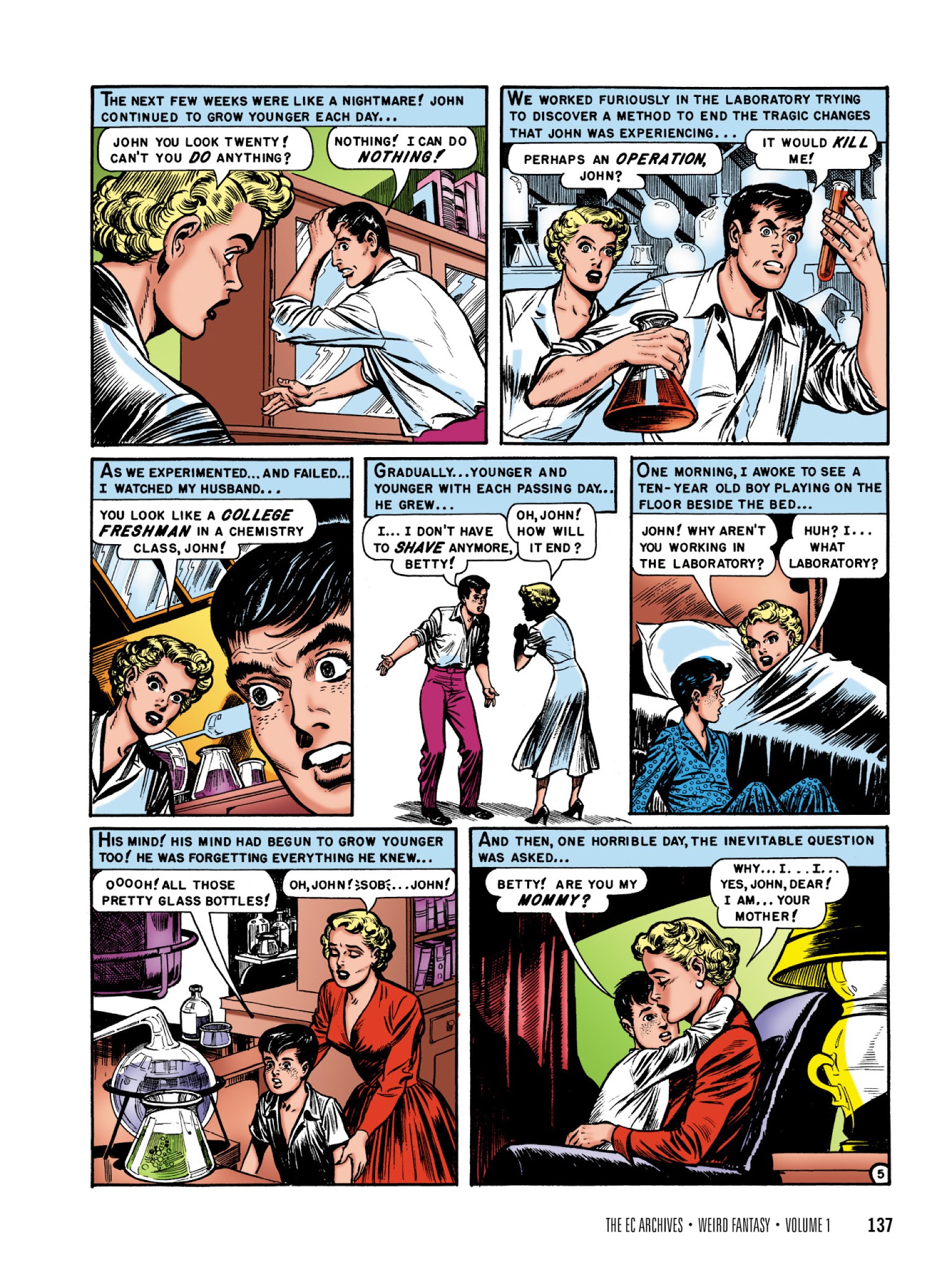 Read online The EC Archives: Weird Fantasy comic -  Issue # TPB 1 - 139