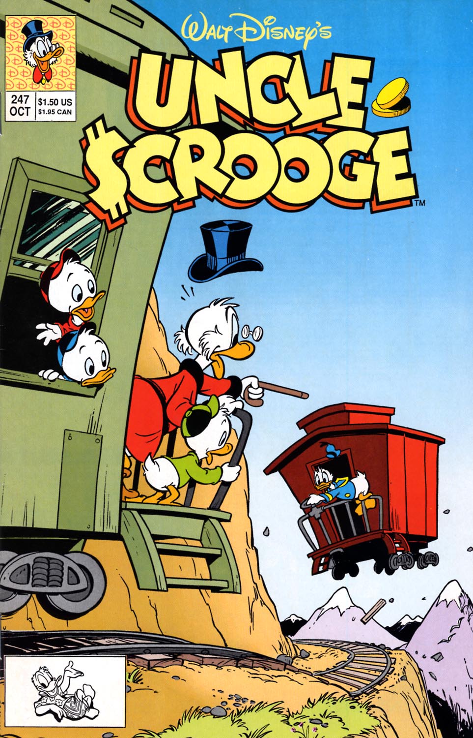 Read online Uncle Scrooge (1953) comic -  Issue #247 - 1