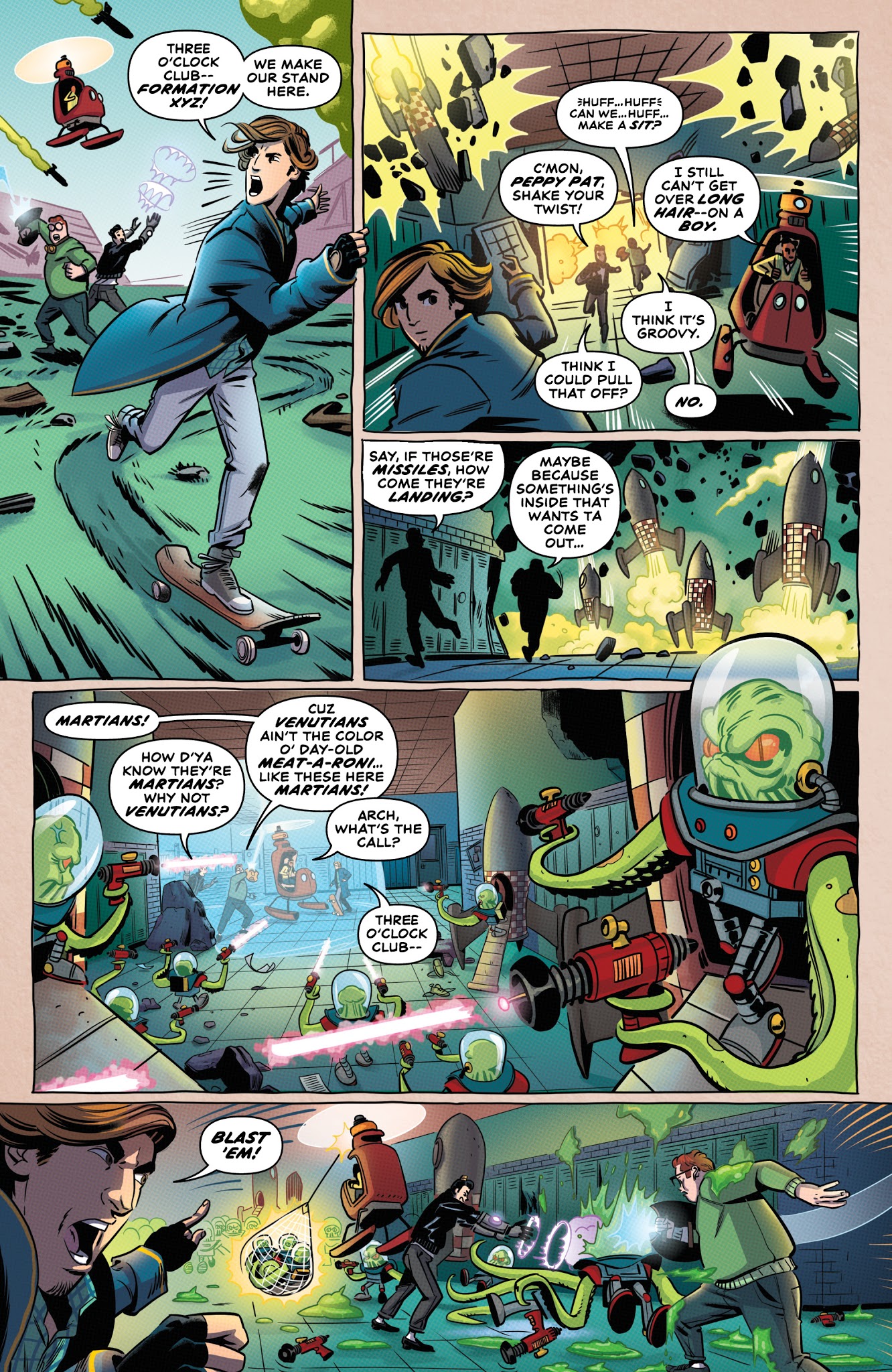 Read online Three O'Clock Club comic -  Issue #4 - 7