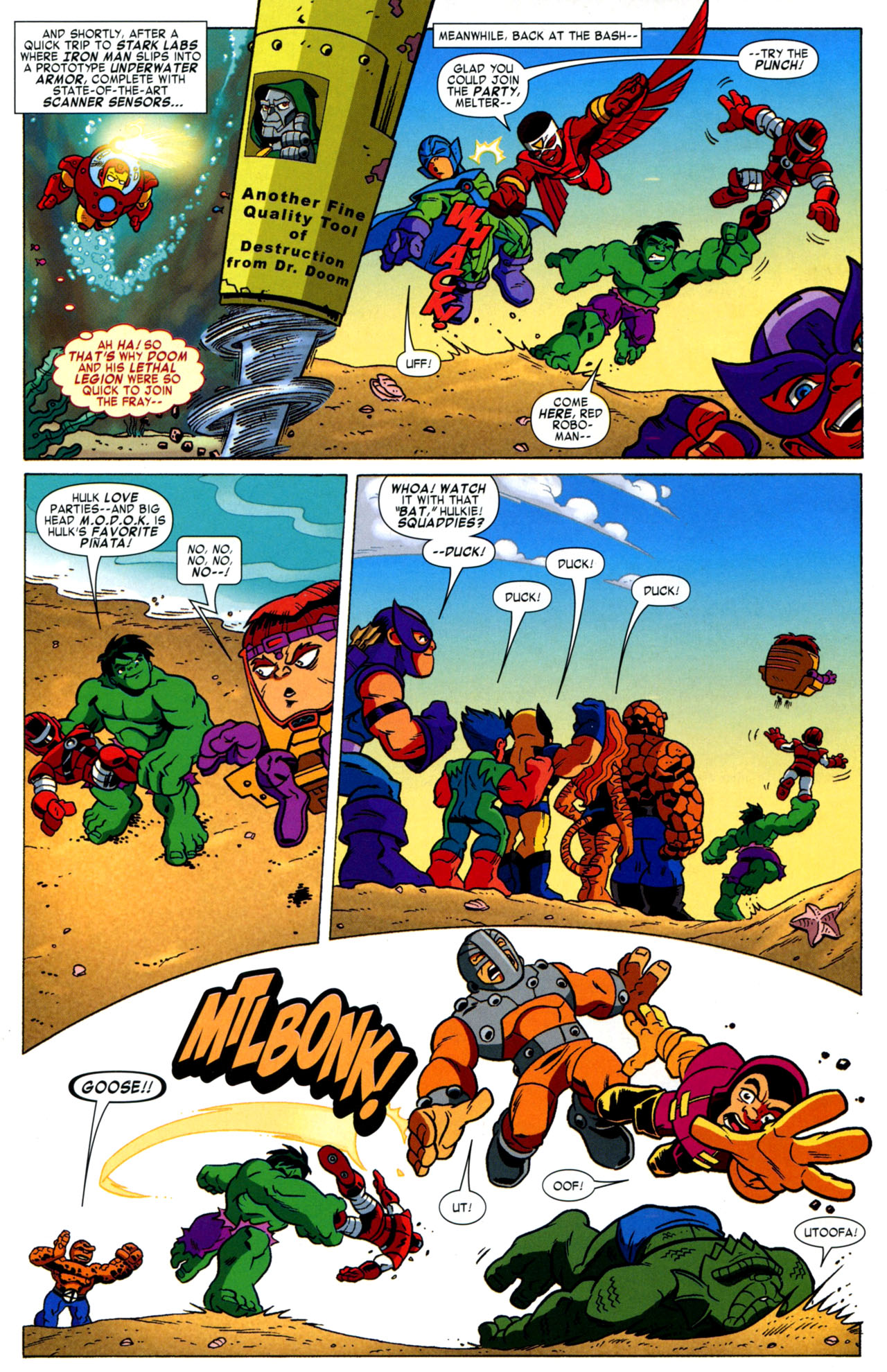 Read online Marvel Super Hero Squad comic -  Issue #3 - 10