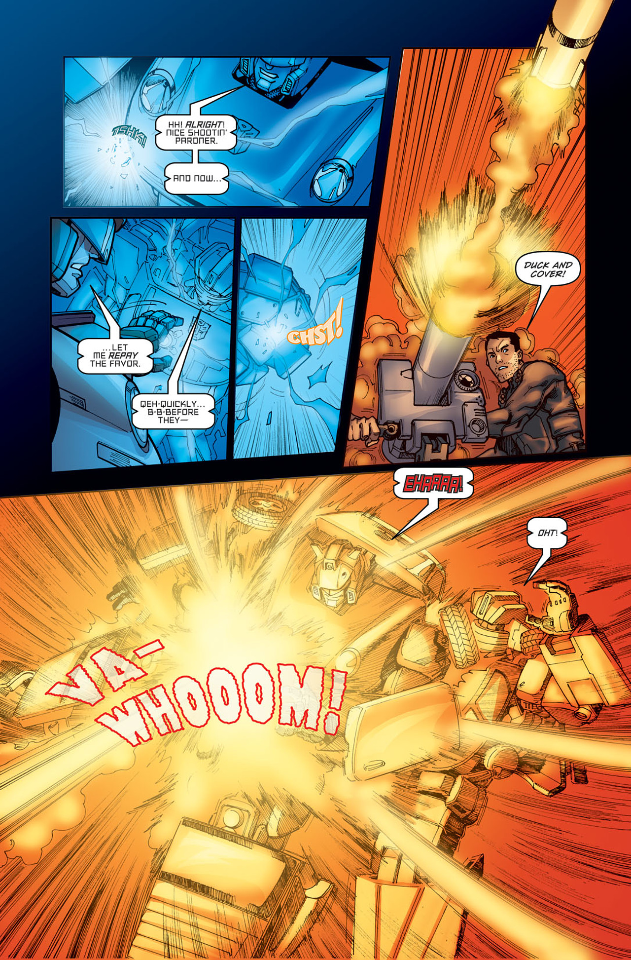 Read online The Transformers: Escalation comic -  Issue #2 - 18