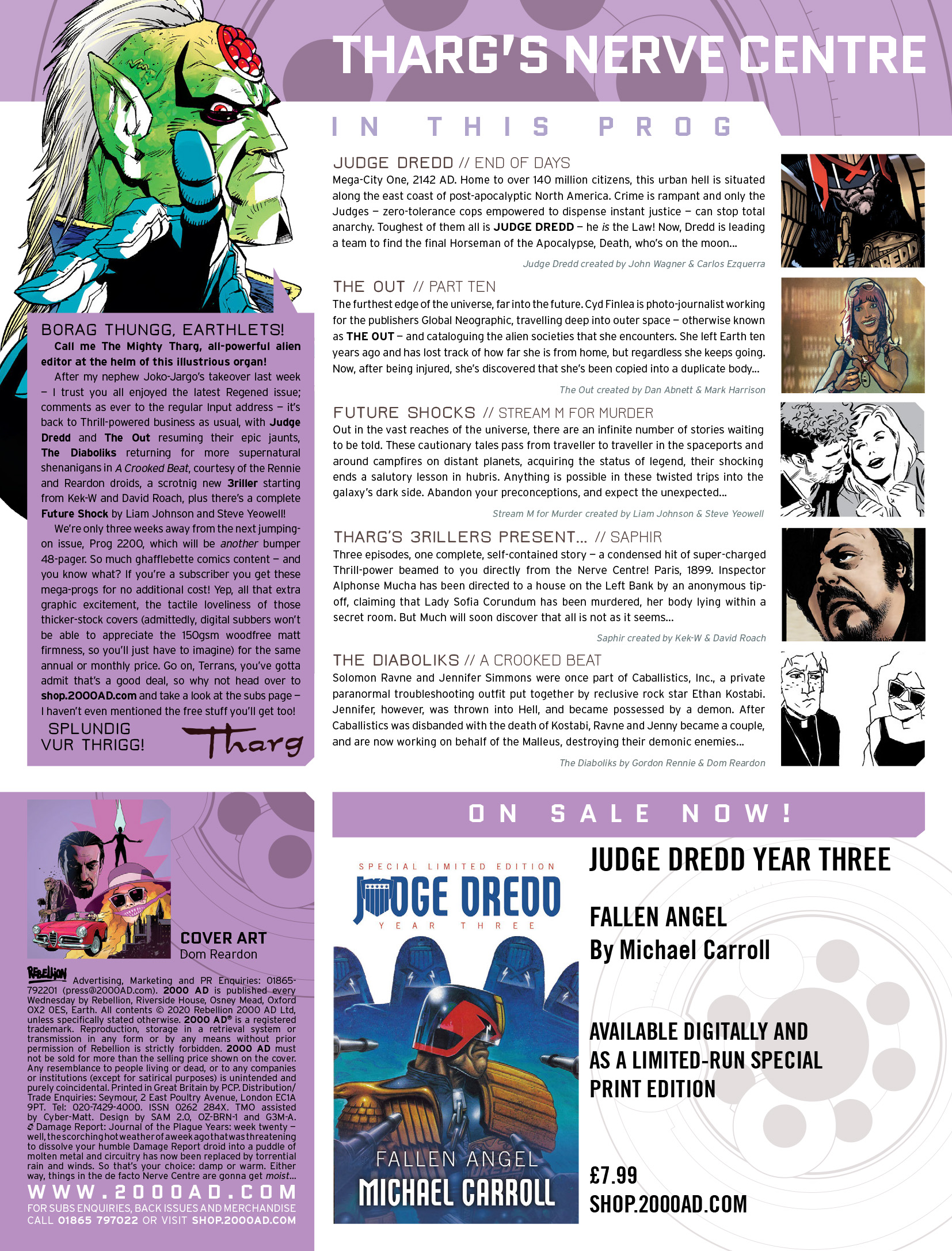 Read online 2000 AD comic -  Issue #2197 - 2