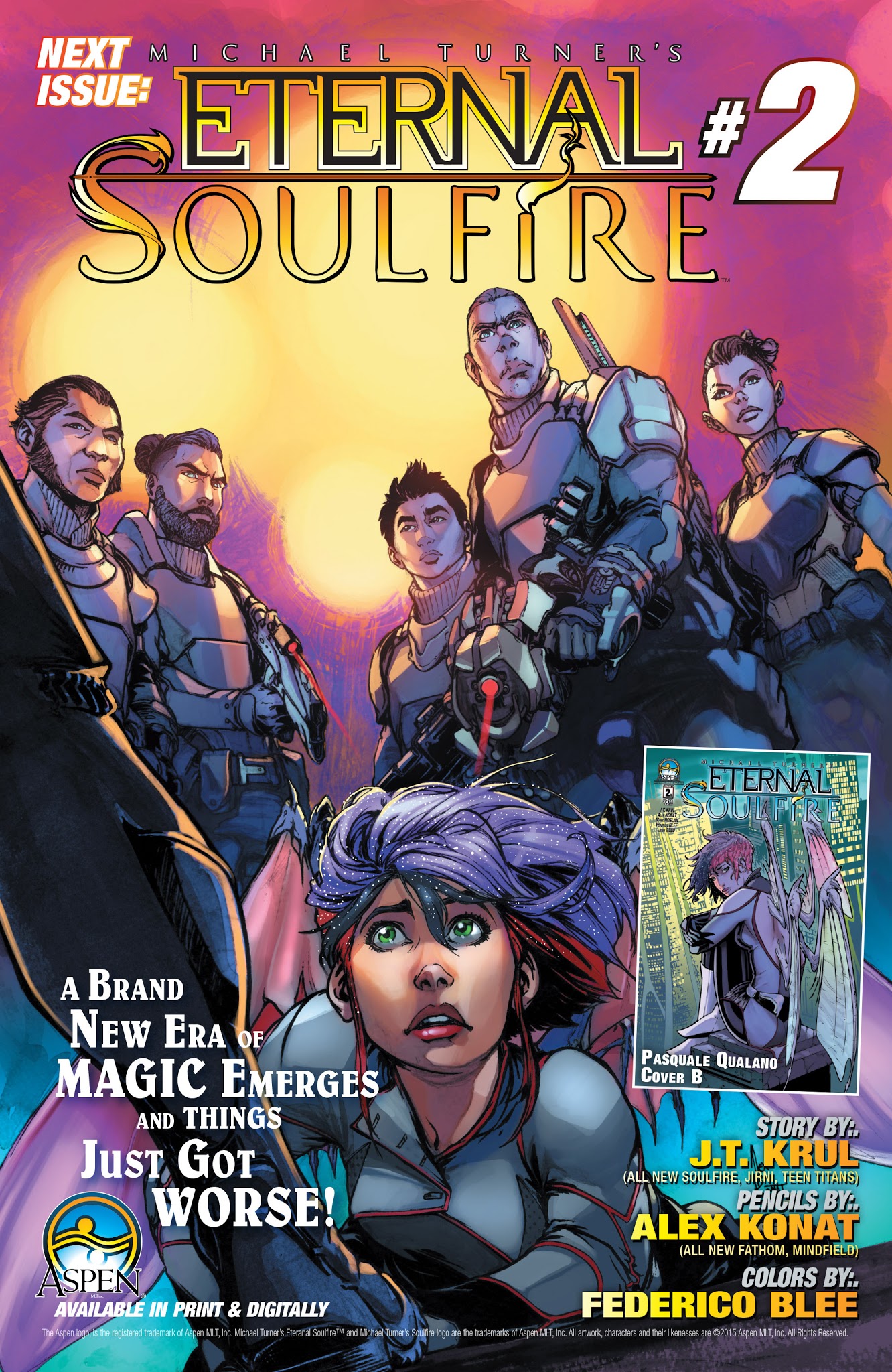 Read online Michael Turner's Eternal Soulfire comic -  Issue #1 - 22