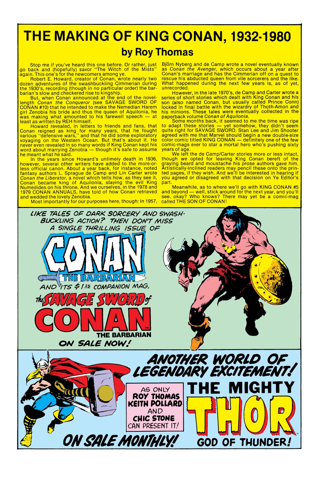 Conan the King: The Original Marvel Years Omnibus issue TPB (Part 1) - Page 50