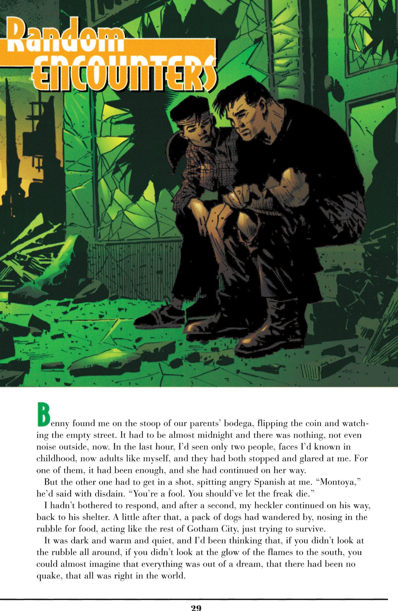 Read online Batman: Road To No Man's Land comic -  Issue # TPB 1 - 315