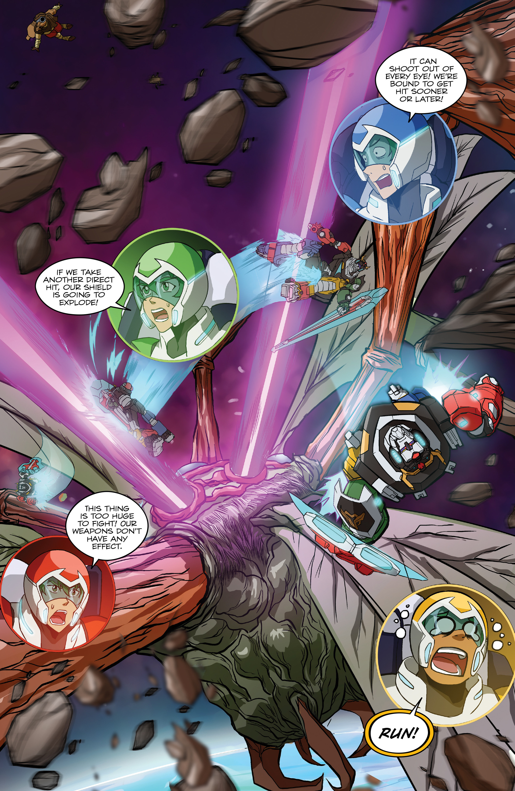 Read online Voltron: Legendary Defender comic -  Issue #5 - 18
