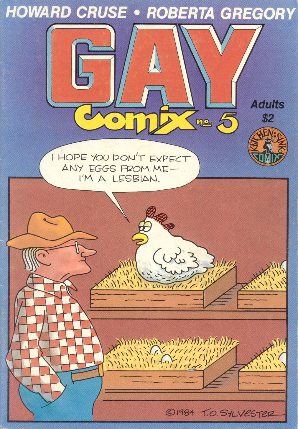 Read online Gay Comix (Gay Comics) comic -  Issue #5 - 1