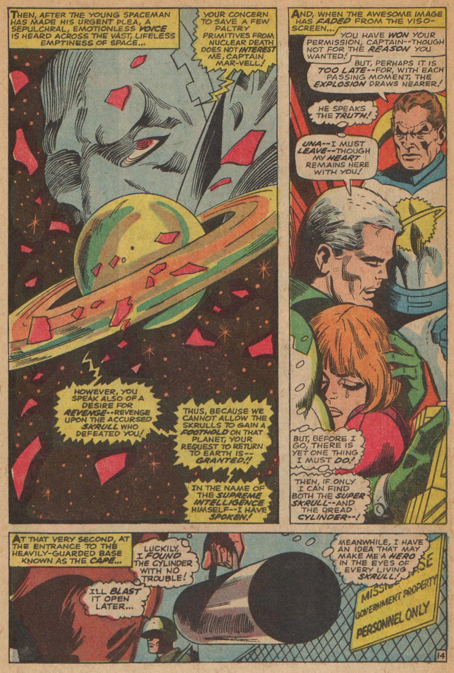 Captain Marvel (1968) Issue #3 #3 - English 15