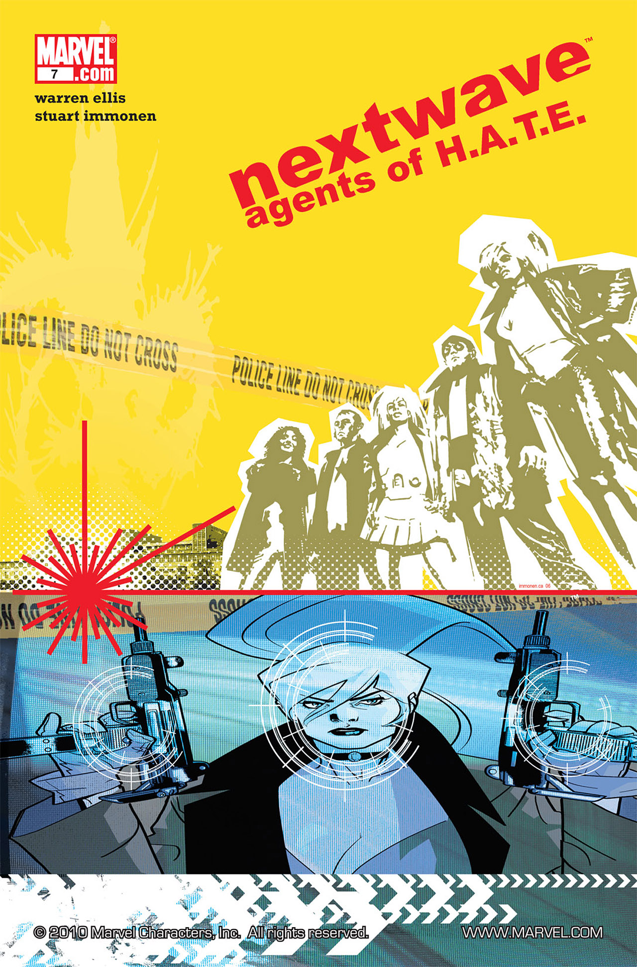 Read online Nextwave: Agents Of H.A.T.E. comic -  Issue #7 - 1