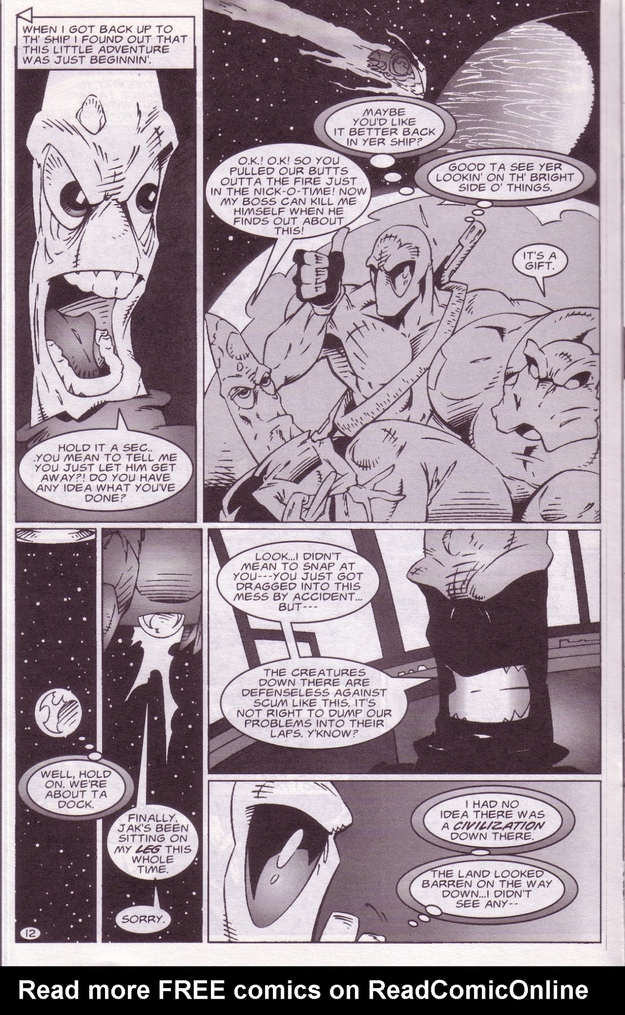 Read online Zen Intergalactic Ninja: Starquest comic -  Issue #5 - 14