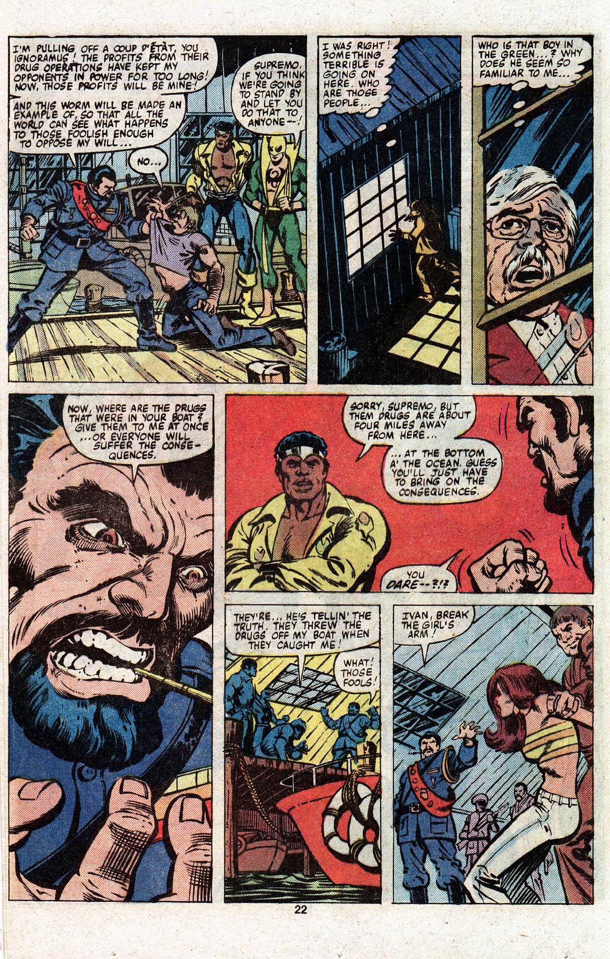 Read online Power Man and Iron Fist (1978) comic -  Issue #70 - 20
