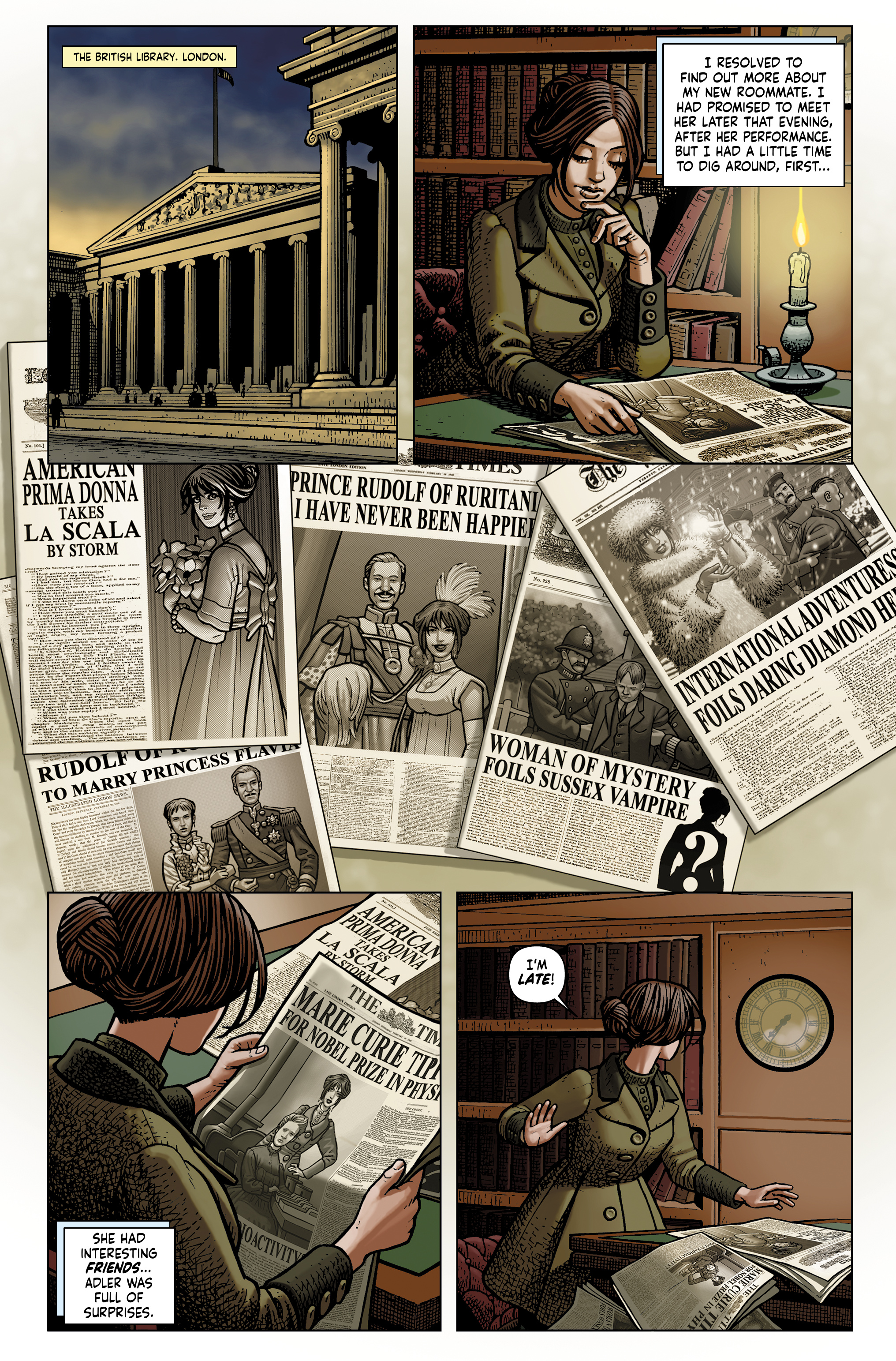 Read online Adler comic -  Issue # TPB - 30