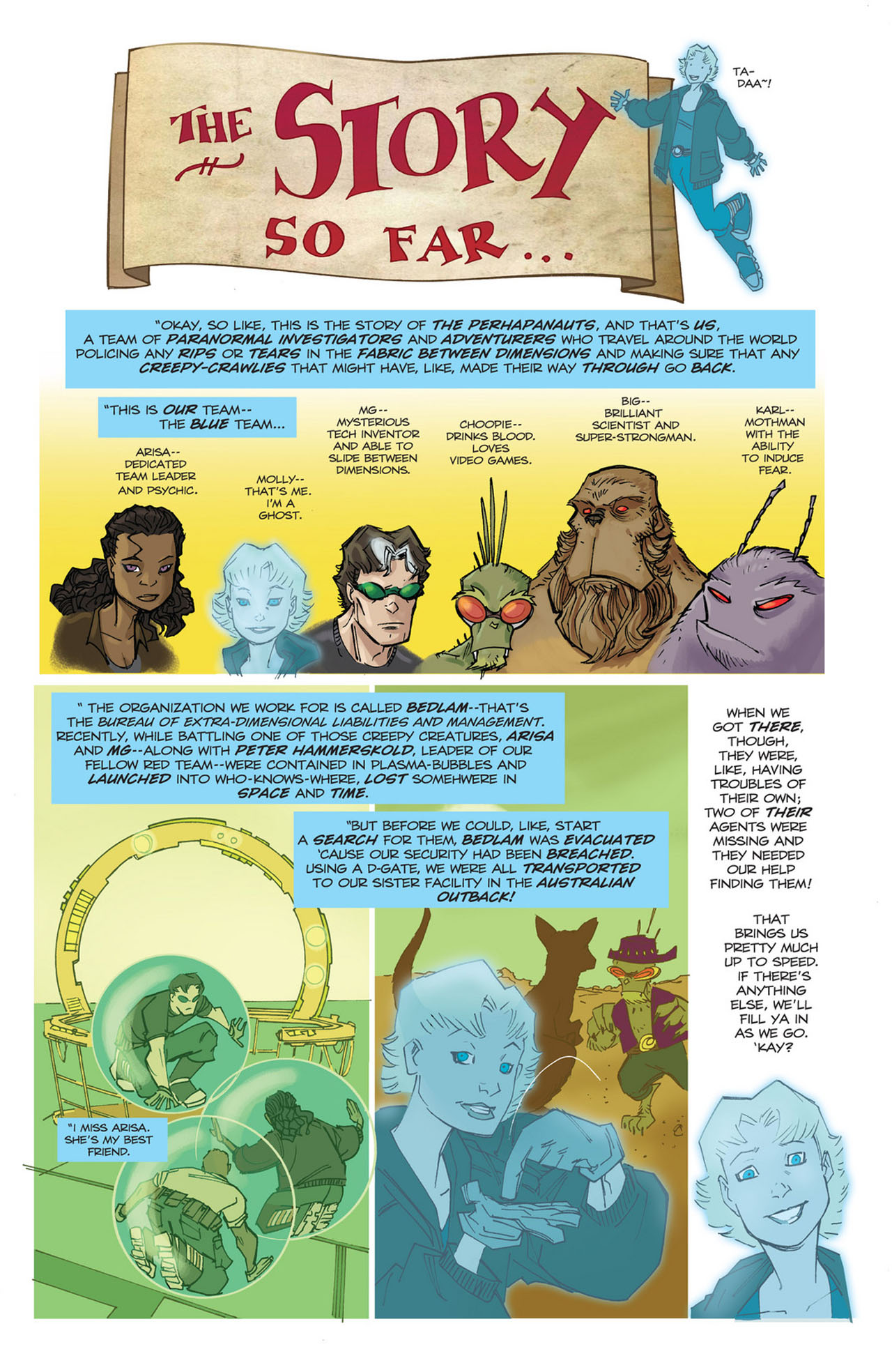 Read online The Perhapanauts: Danger Down Under! comic -  Issue #1 - 4