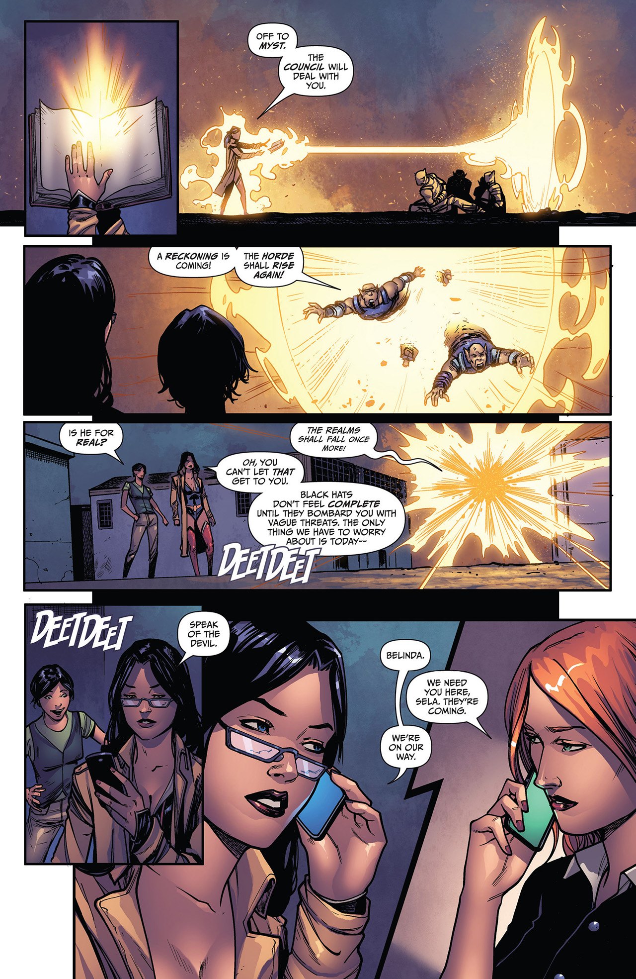 Read online Grimm Fairy Tales: Arcane Acre comic -  Issue # TPB 1 - 12