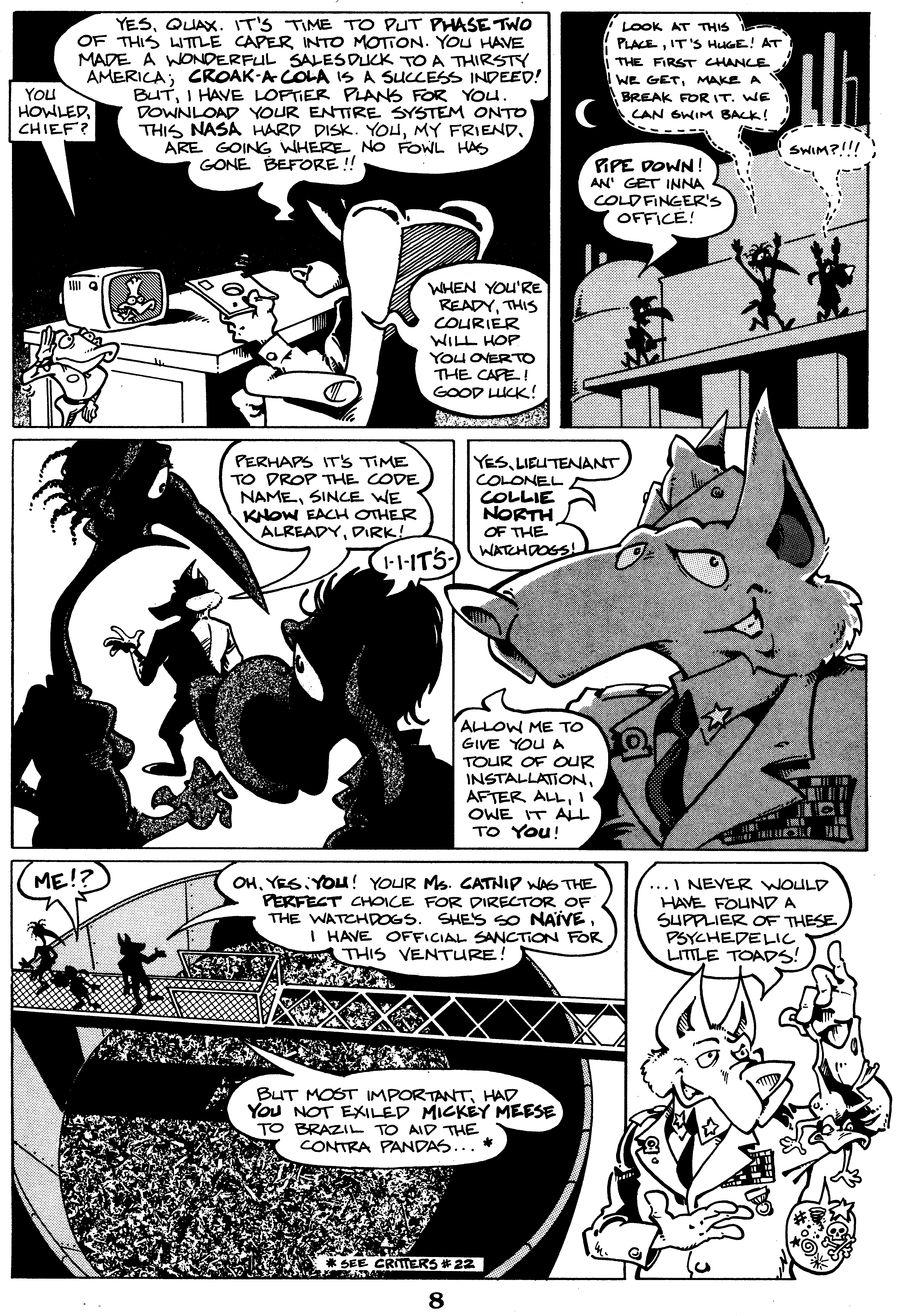 Read online Critters comic -  Issue #28 - 10