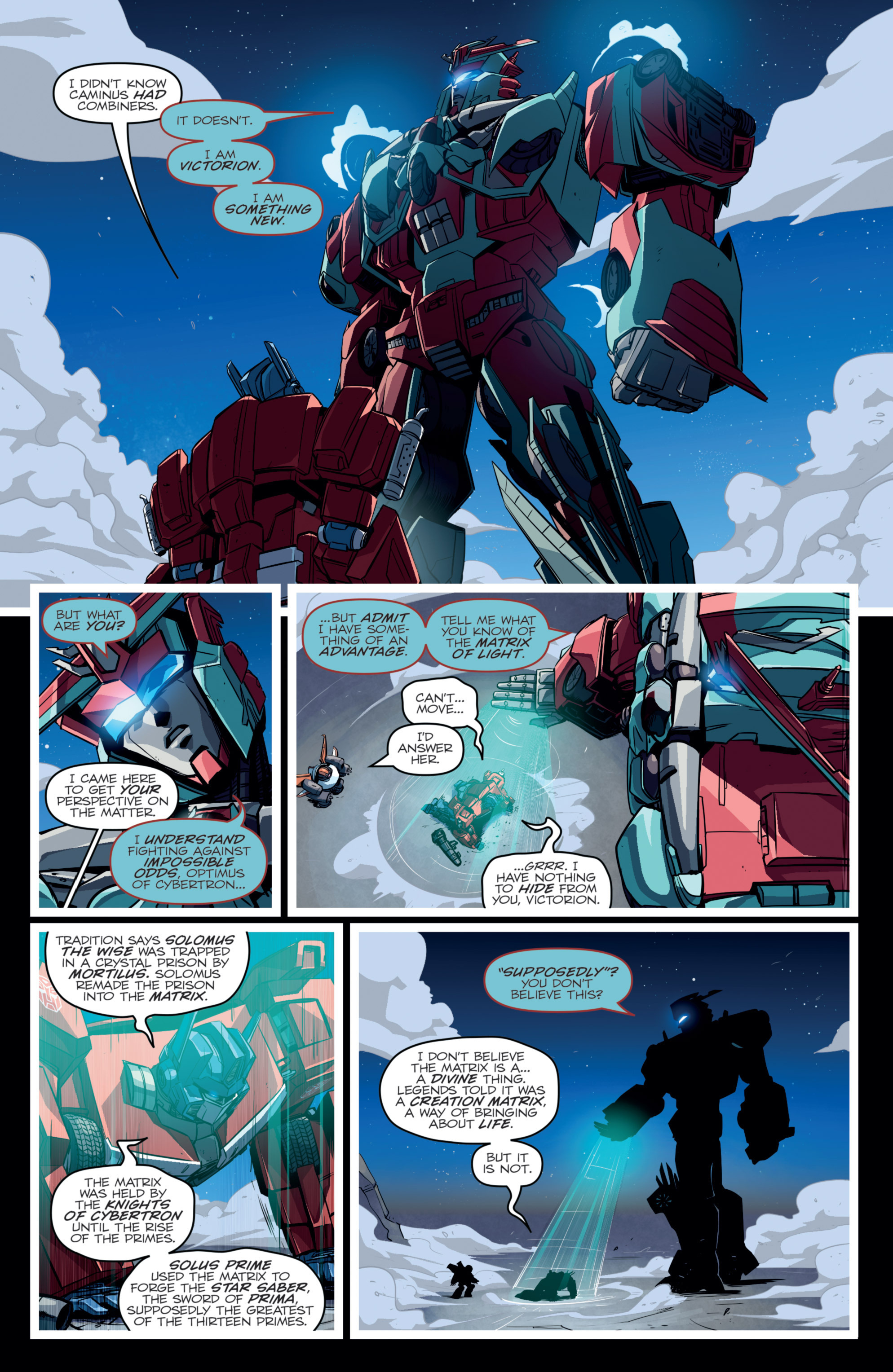 Read online The Transformers (2014) comic -  Issue #47 - 21