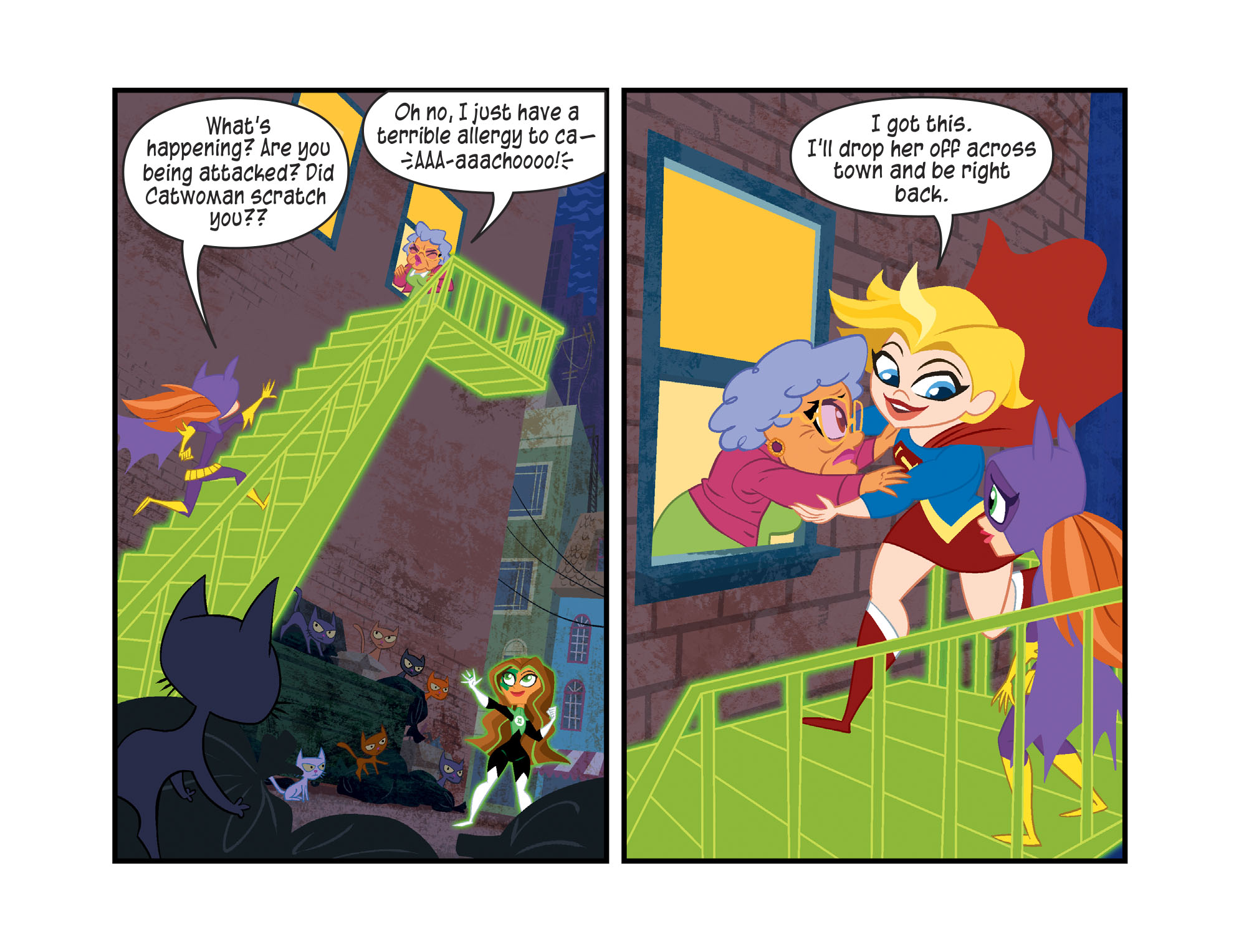 Read online DC Super Hero Girls: Weird Science comic -  Issue #8 - 18