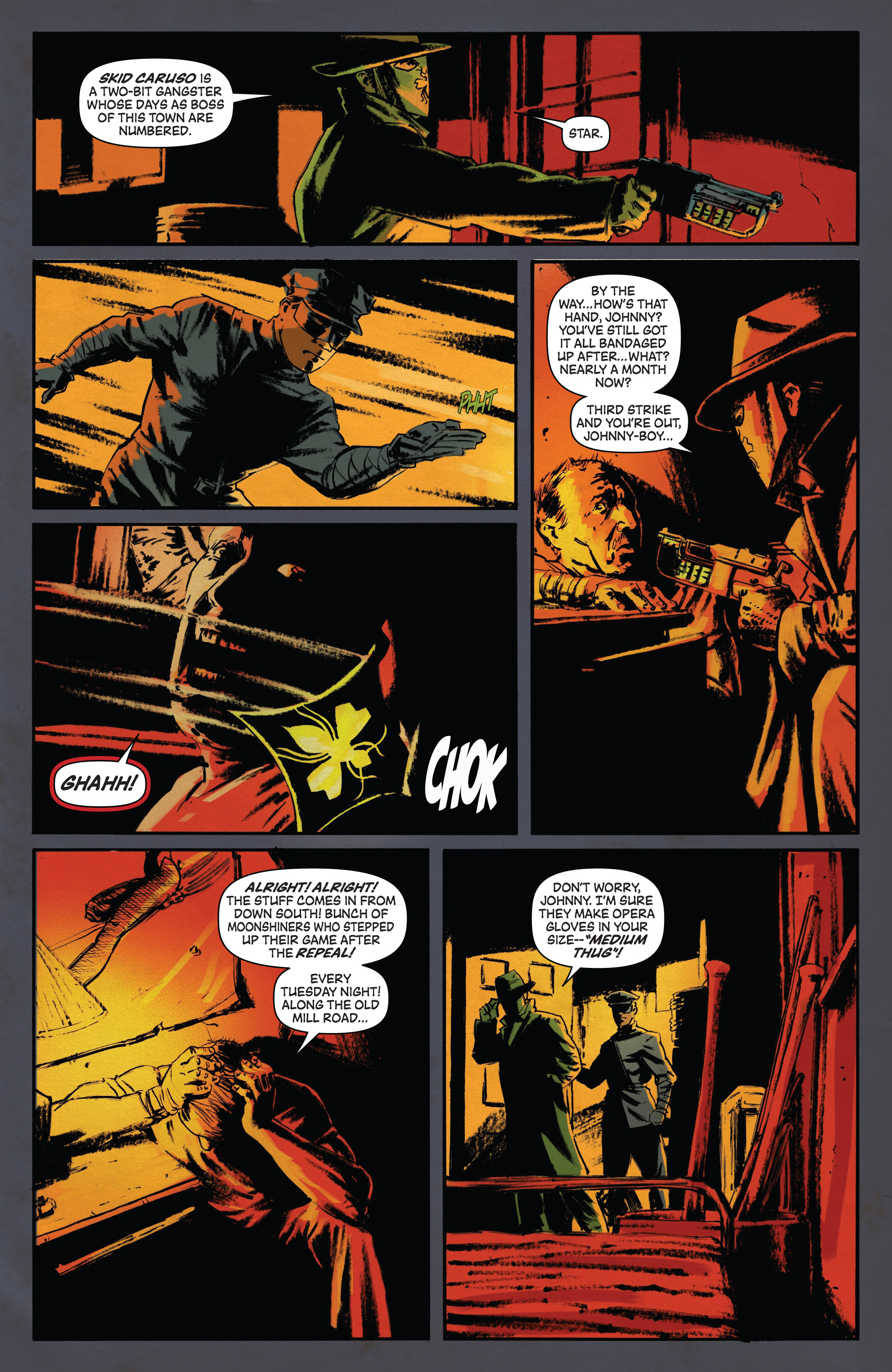 Read online Green Hornet: Year One comic -  Issue #5 - 6