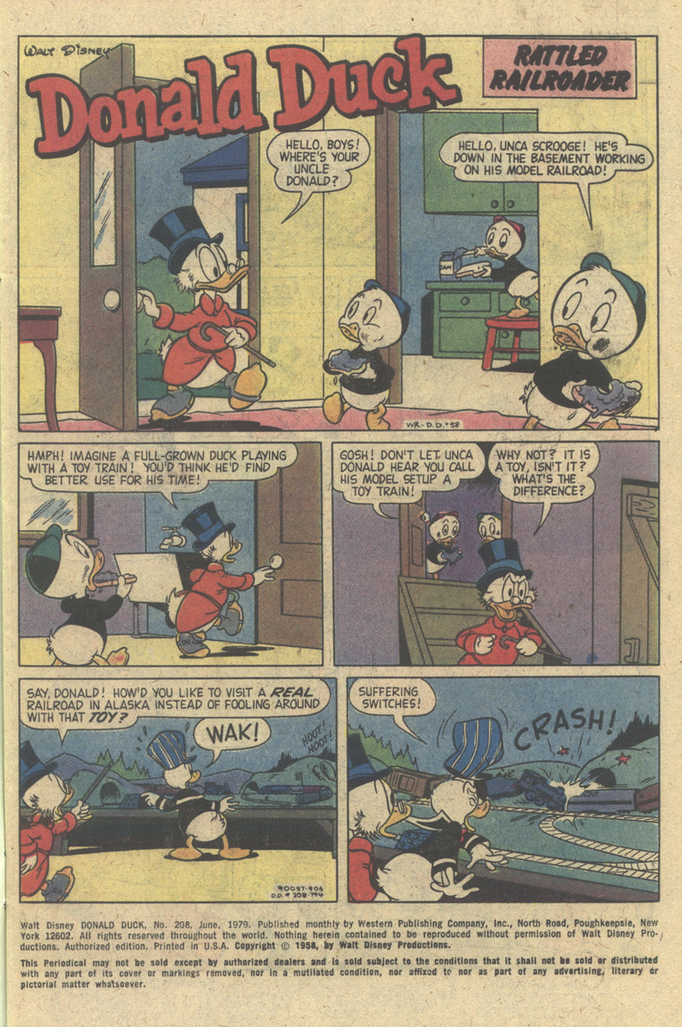 Read online Walt Disney's Donald Duck (1952) comic -  Issue #208 - 3