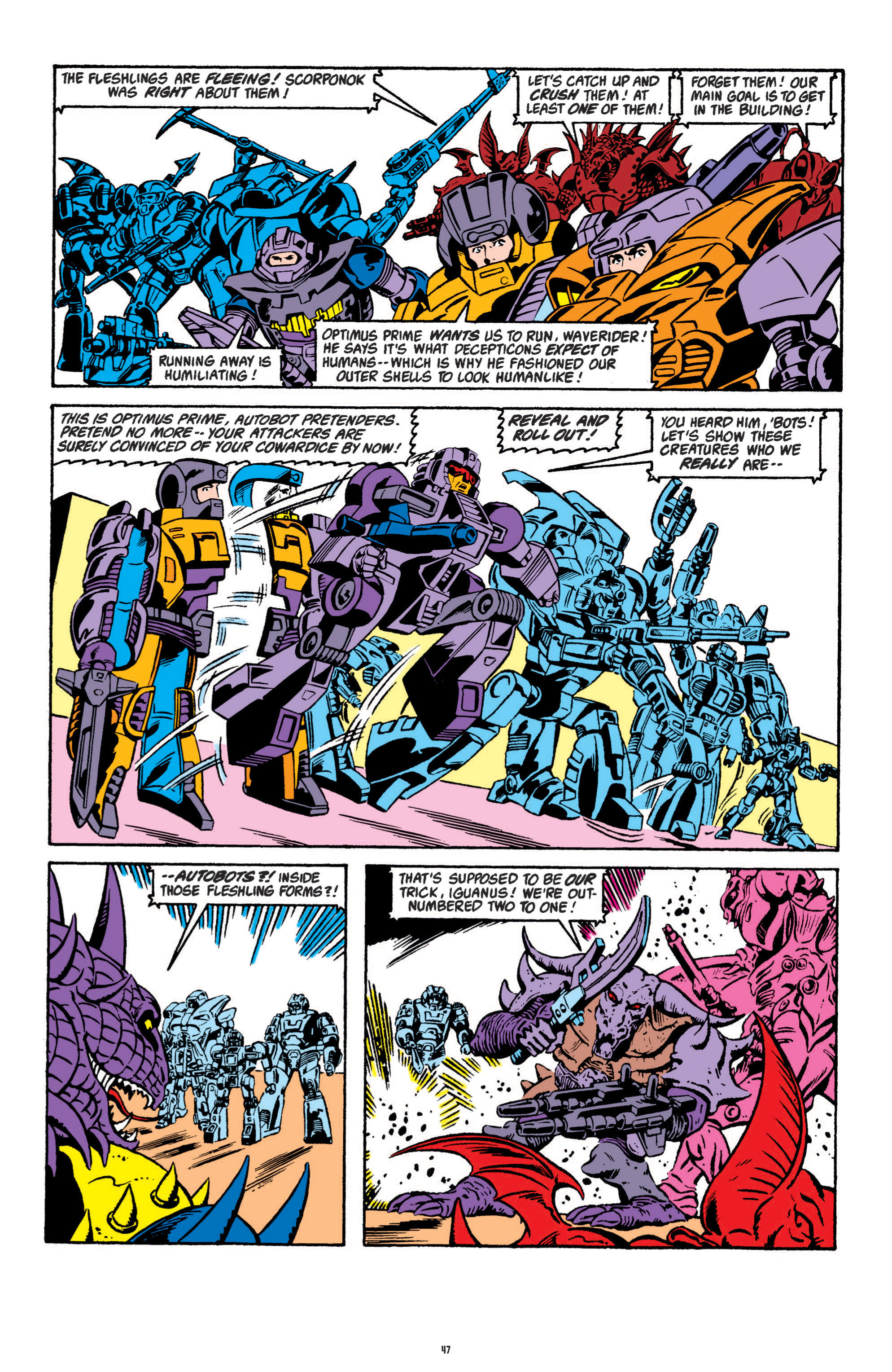Read online The Transformers Classics comic -  Issue # TPB 4 - 48