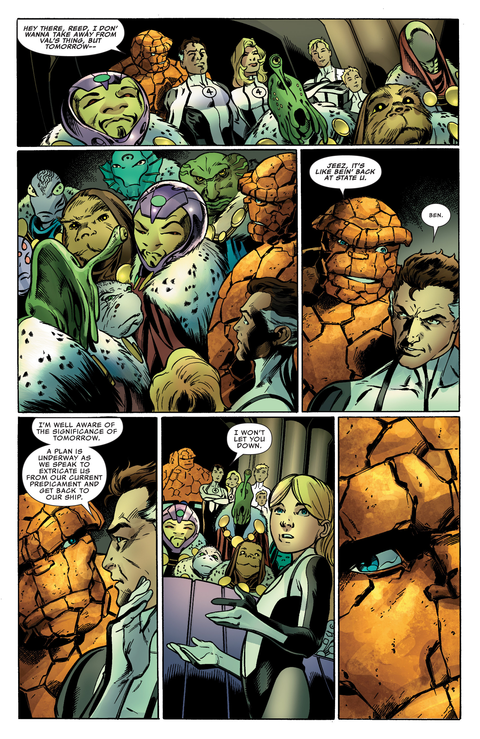 Read online Fantastic Four (2013) comic -  Issue #7 - 13