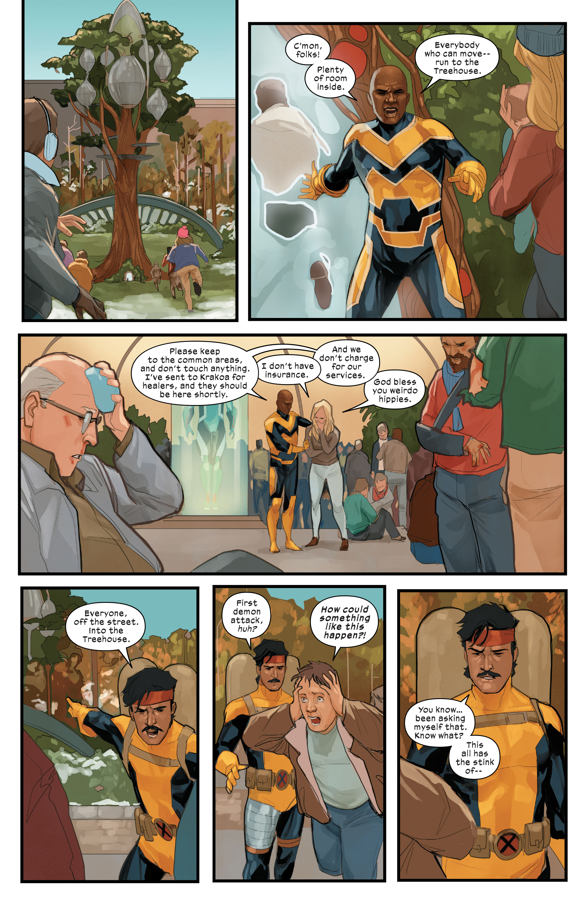 Read online Dark Web: X-Men comic -  Issue #2 - 6