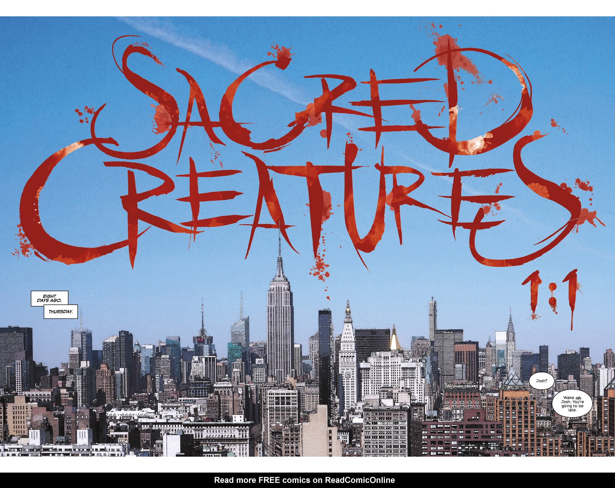 Read online Sacred Creatures comic -  Issue #1 - 12