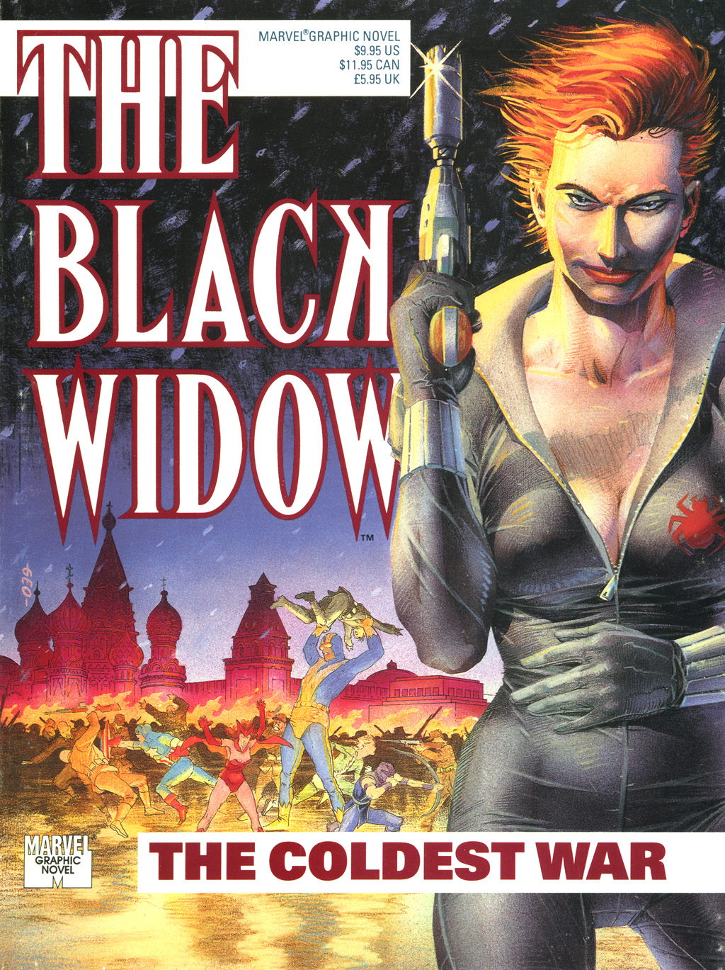 Read online Marvel Graphic Novel comic -  Issue #61 - Black Widow - The Coldest War - 1