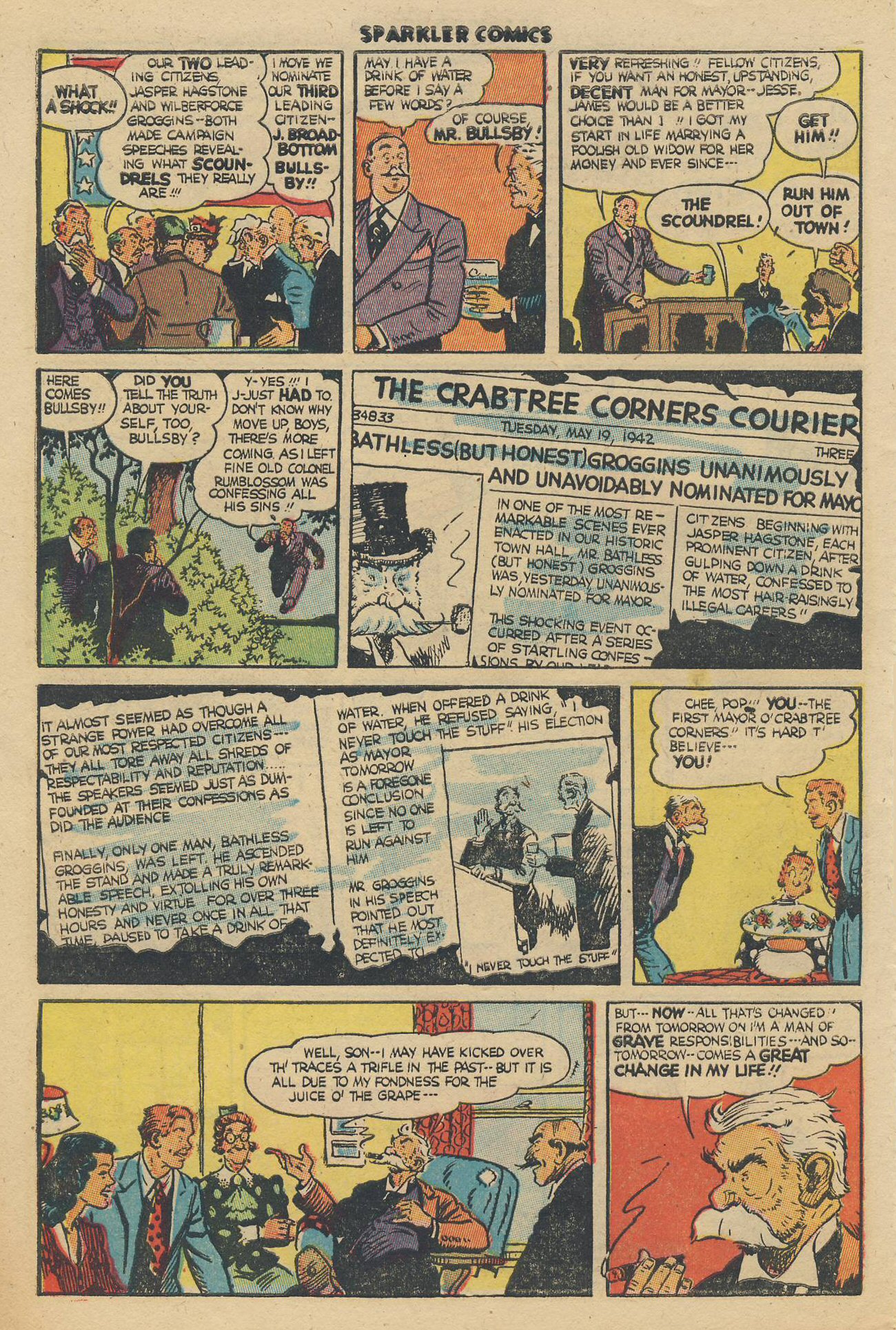 Read online Sparkler Comics comic -  Issue #60 - 45