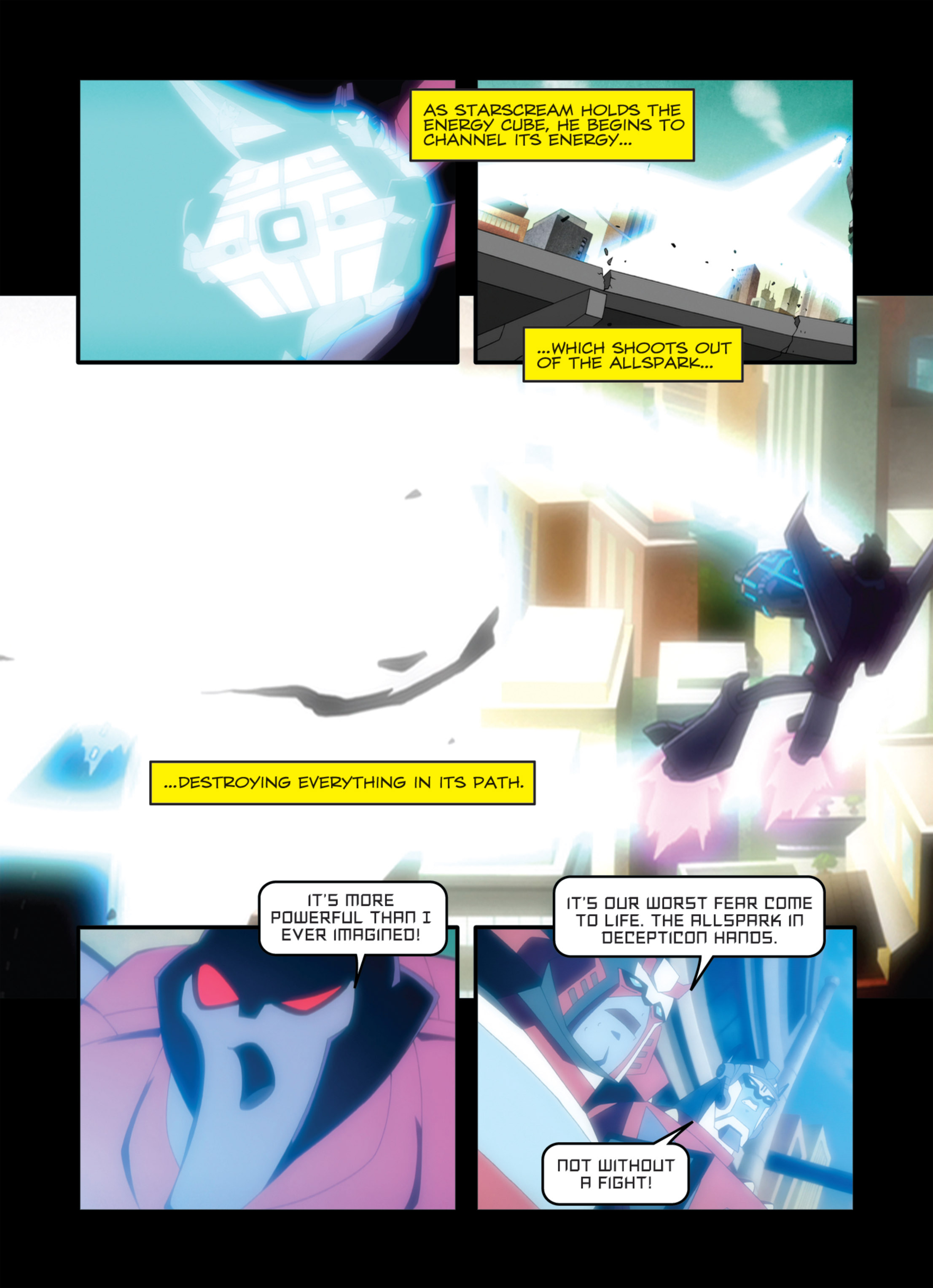 Read online Transformers Animated comic -  Issue #1 - 106