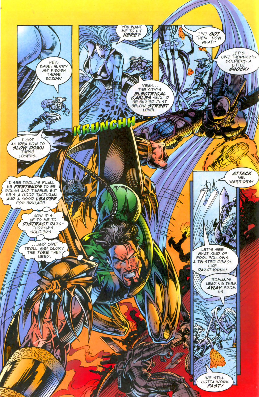 Read online Brigade (1993) comic -  Issue #22 - 11