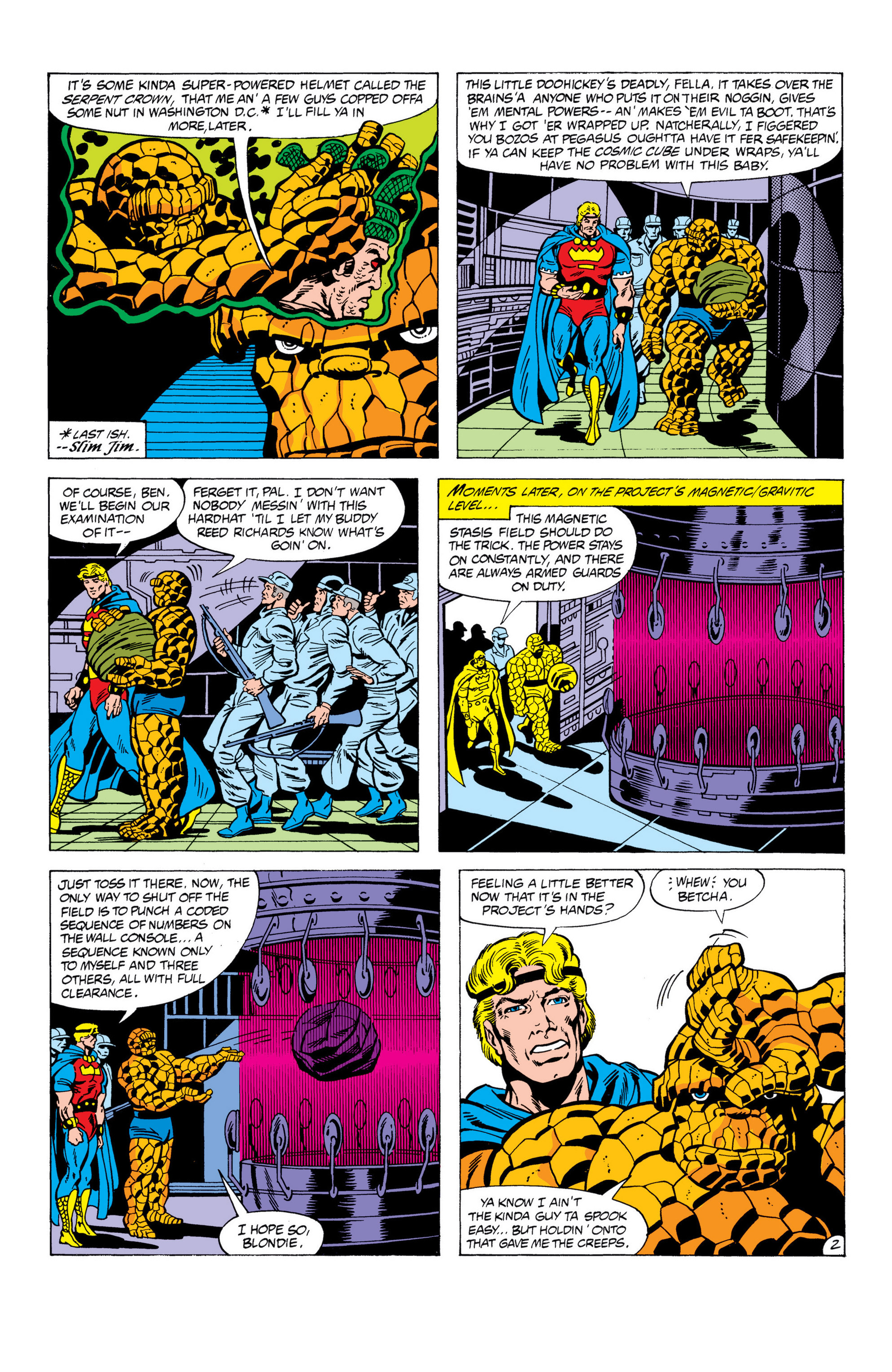 Read online Thing: The Serpent Crown Affair comic -  Issue # TPB - 62