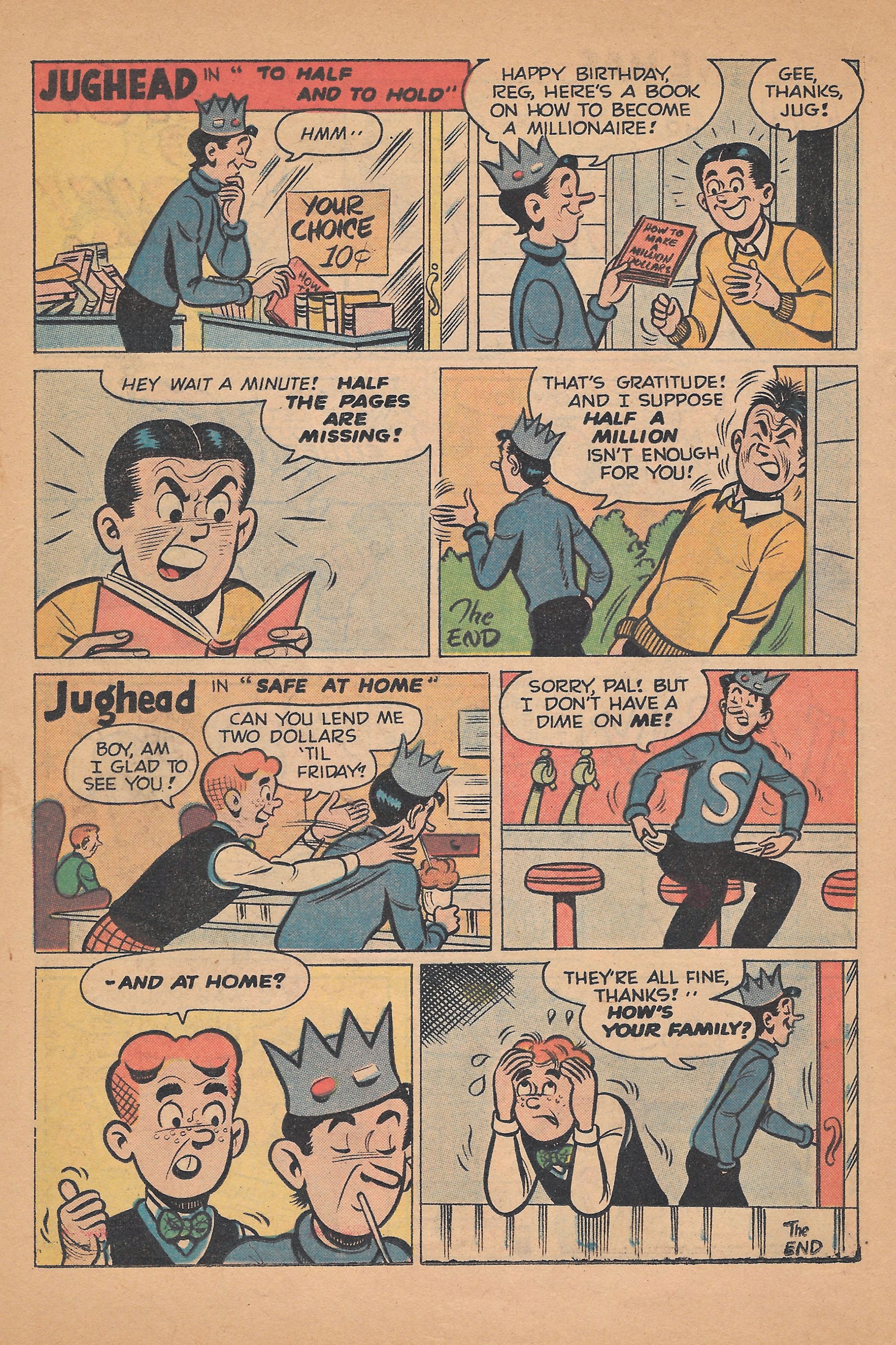 Read online Archie's Joke Book Magazine comic -  Issue #31 - 22