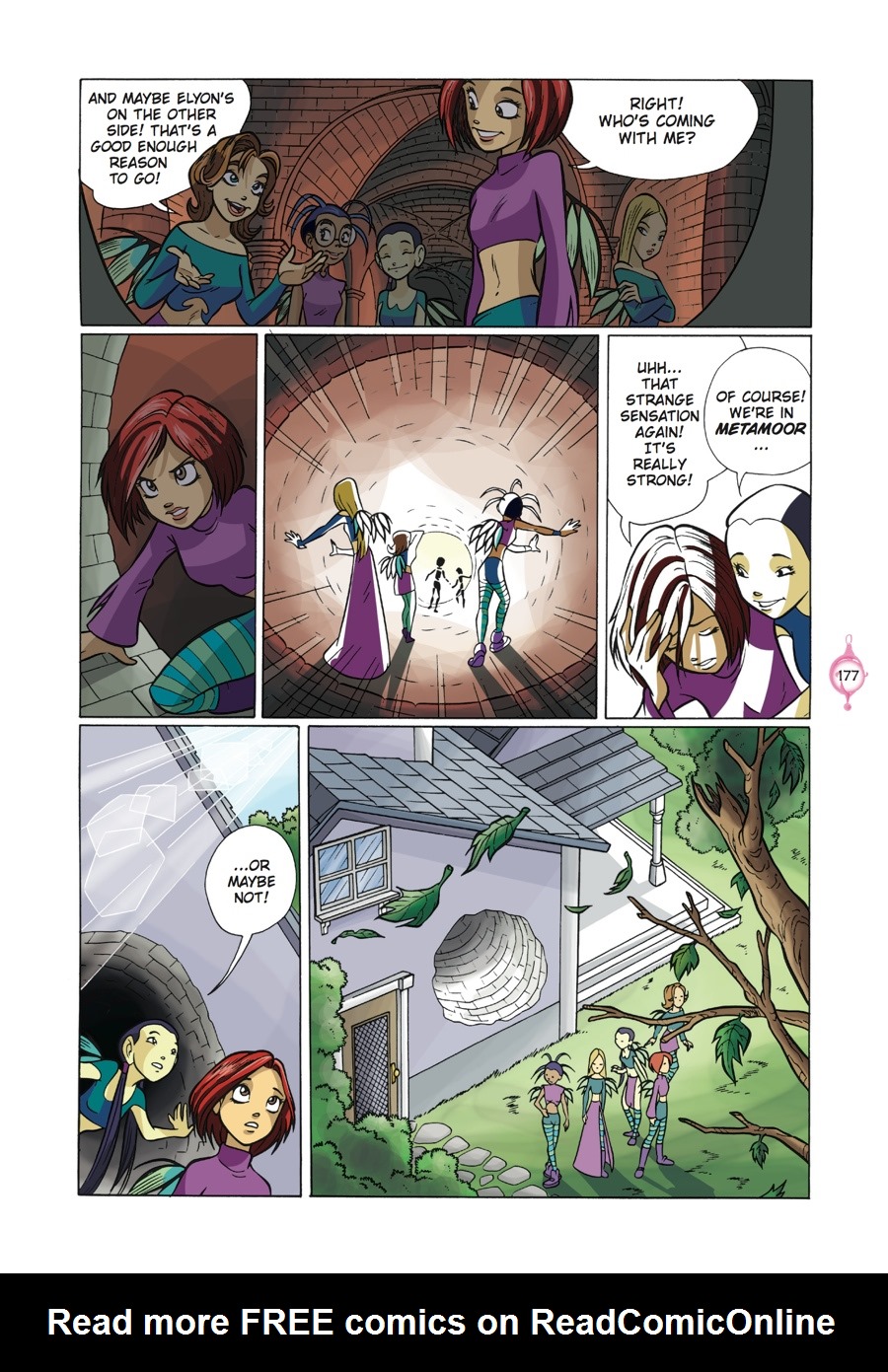 Read online W.i.t.c.h. Graphic Novels comic -  Issue # TPB 1 - 178