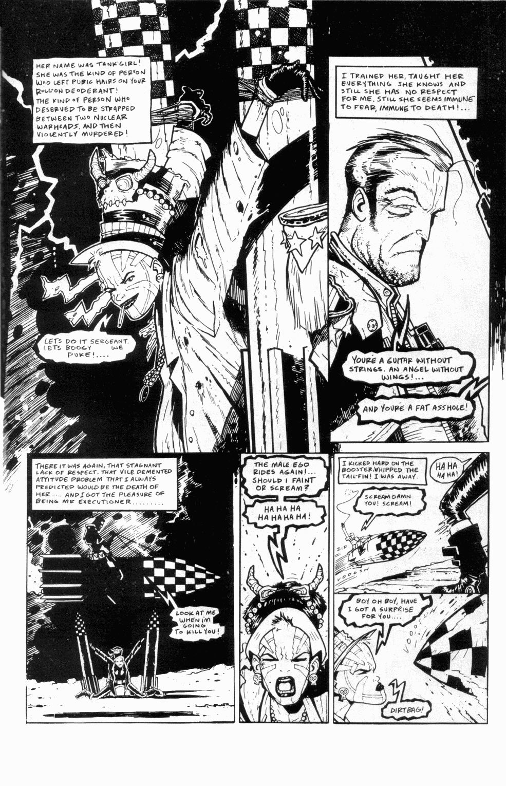 Read online Tank Girl (1991) comic -  Issue #1 - 27