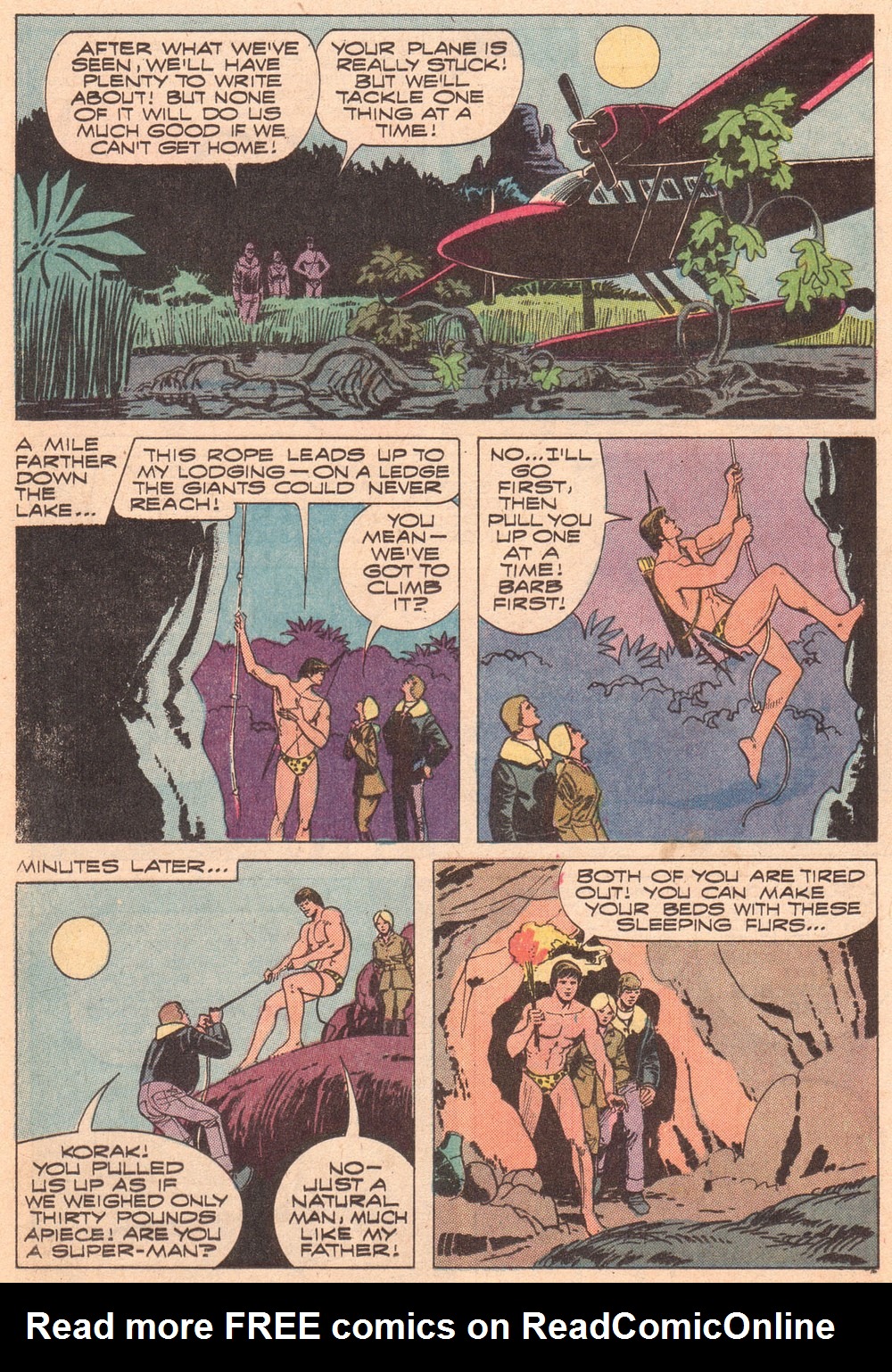 Read online Korak, Son of Tarzan (1964) comic -  Issue #44 - 16