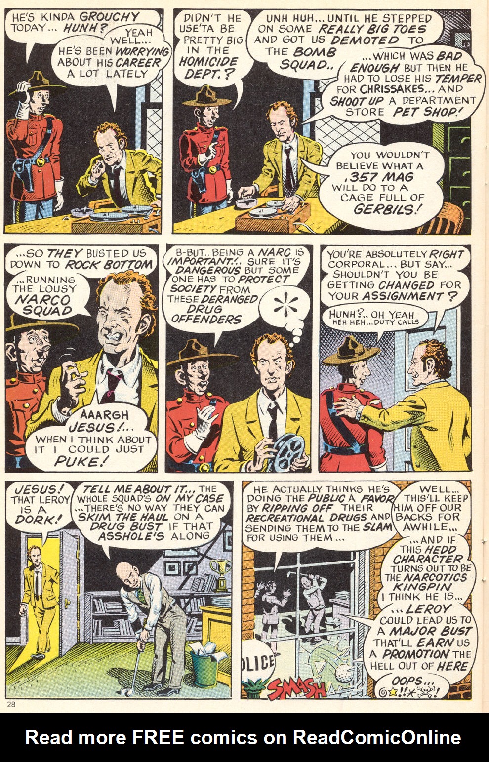 Read online Harold Hedd in "Hitler's Cocaine" comic -  Issue #1 - 30