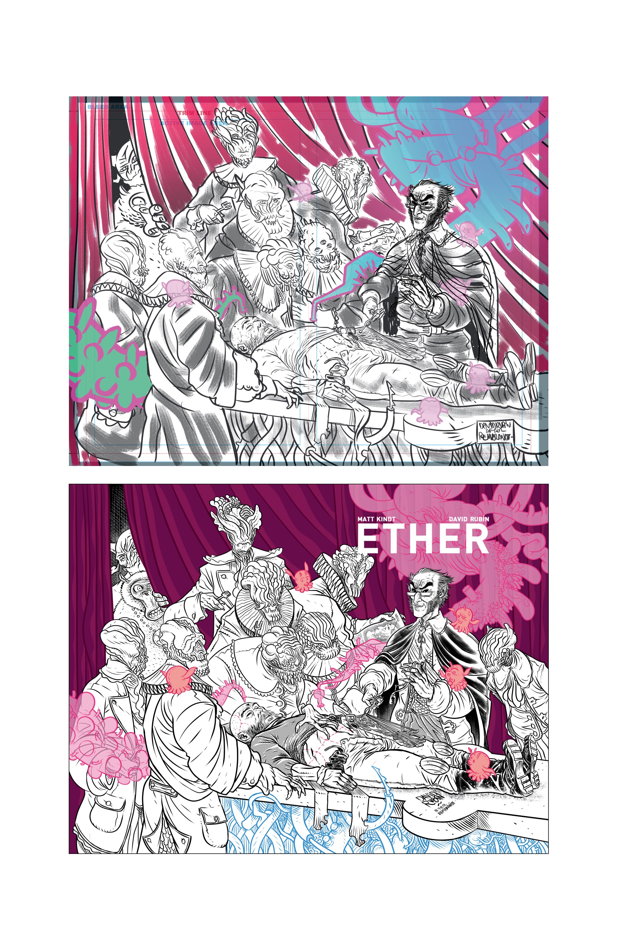 Read online Ether: The Disappearance of Violet Bell comic -  Issue # _TPB - 136