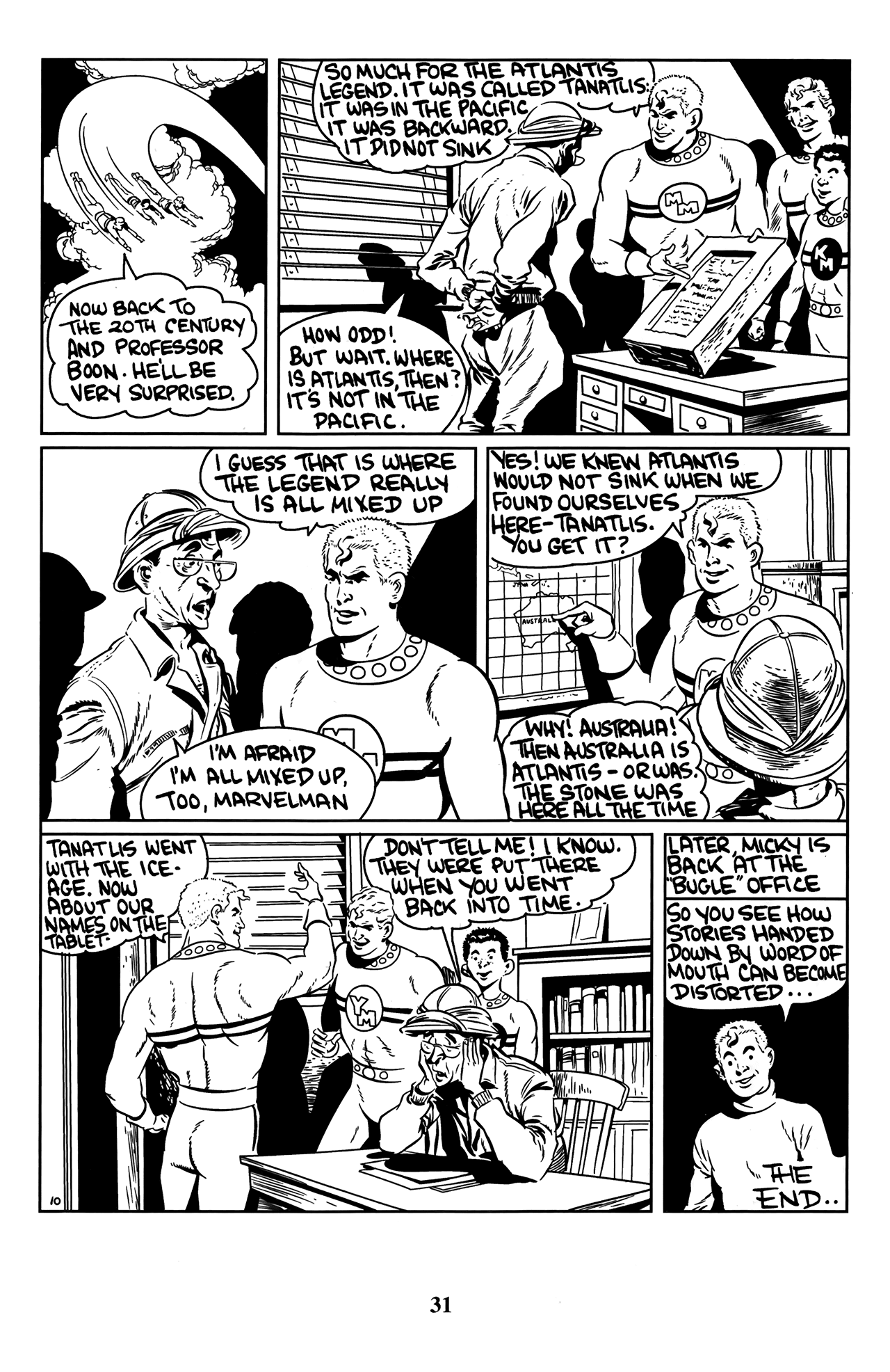 Read online Marvelman Family's Finest comic -  Issue #4 - 34