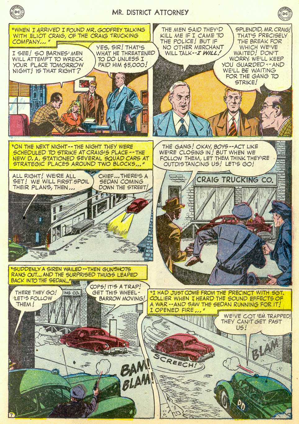 Read online Mr. District Attorney comic -  Issue #18 - 21