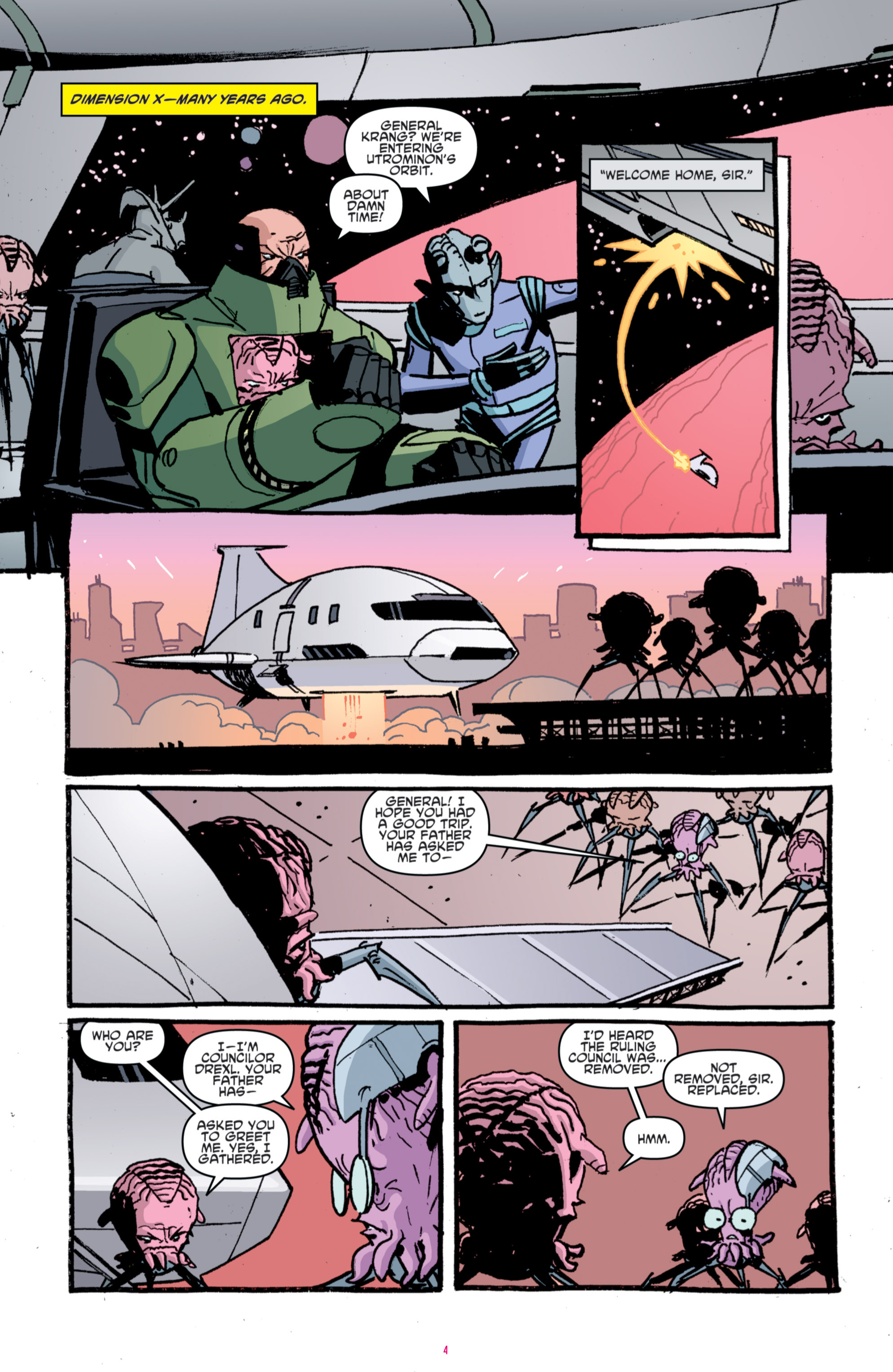 Read online Teenage Mutant Ninja Turtles Utrom Empire comic -  Issue #2 - 7