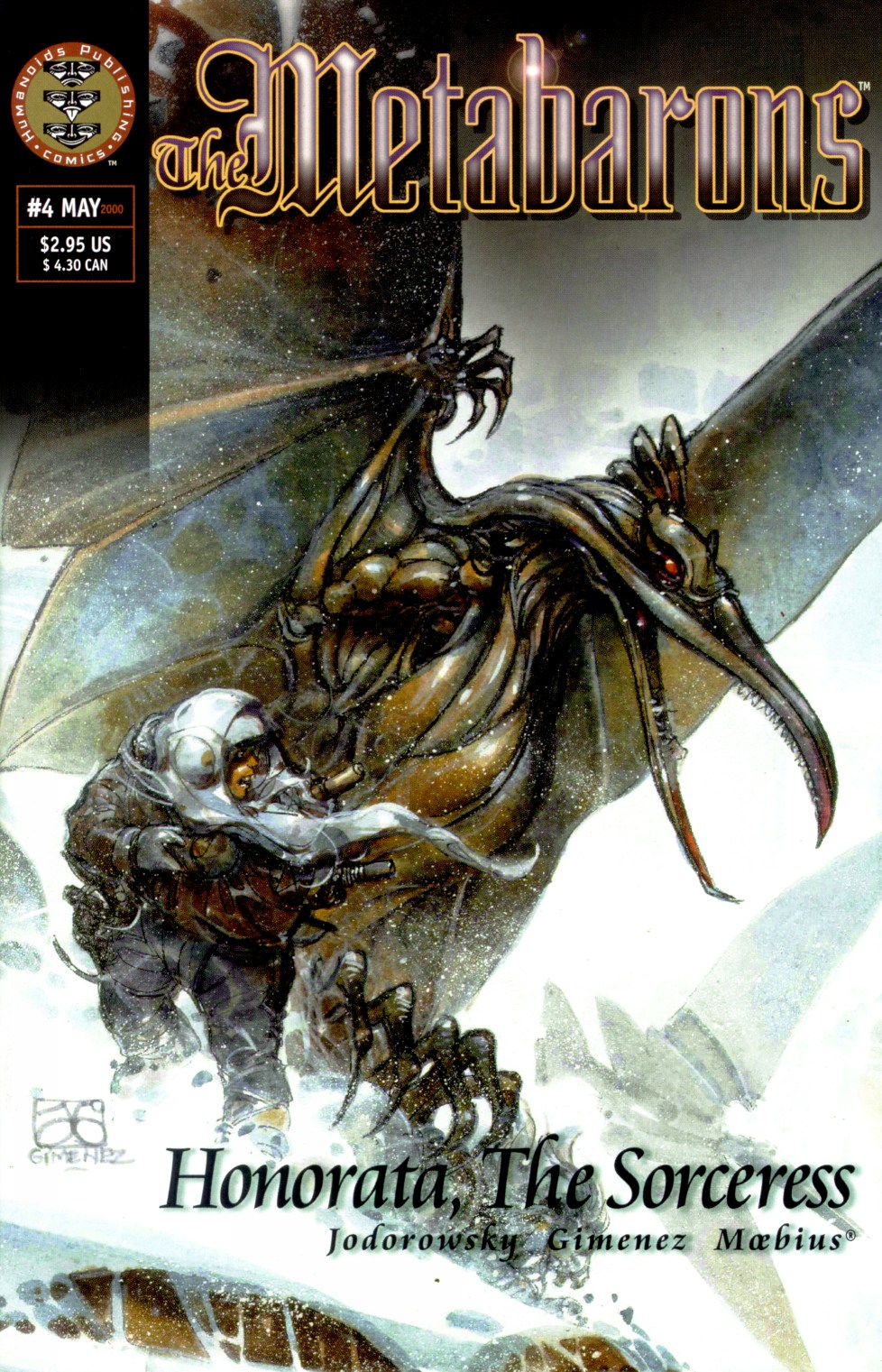 Read online The Metabarons comic -  Issue #4 - Honorata The Sorceres - 1