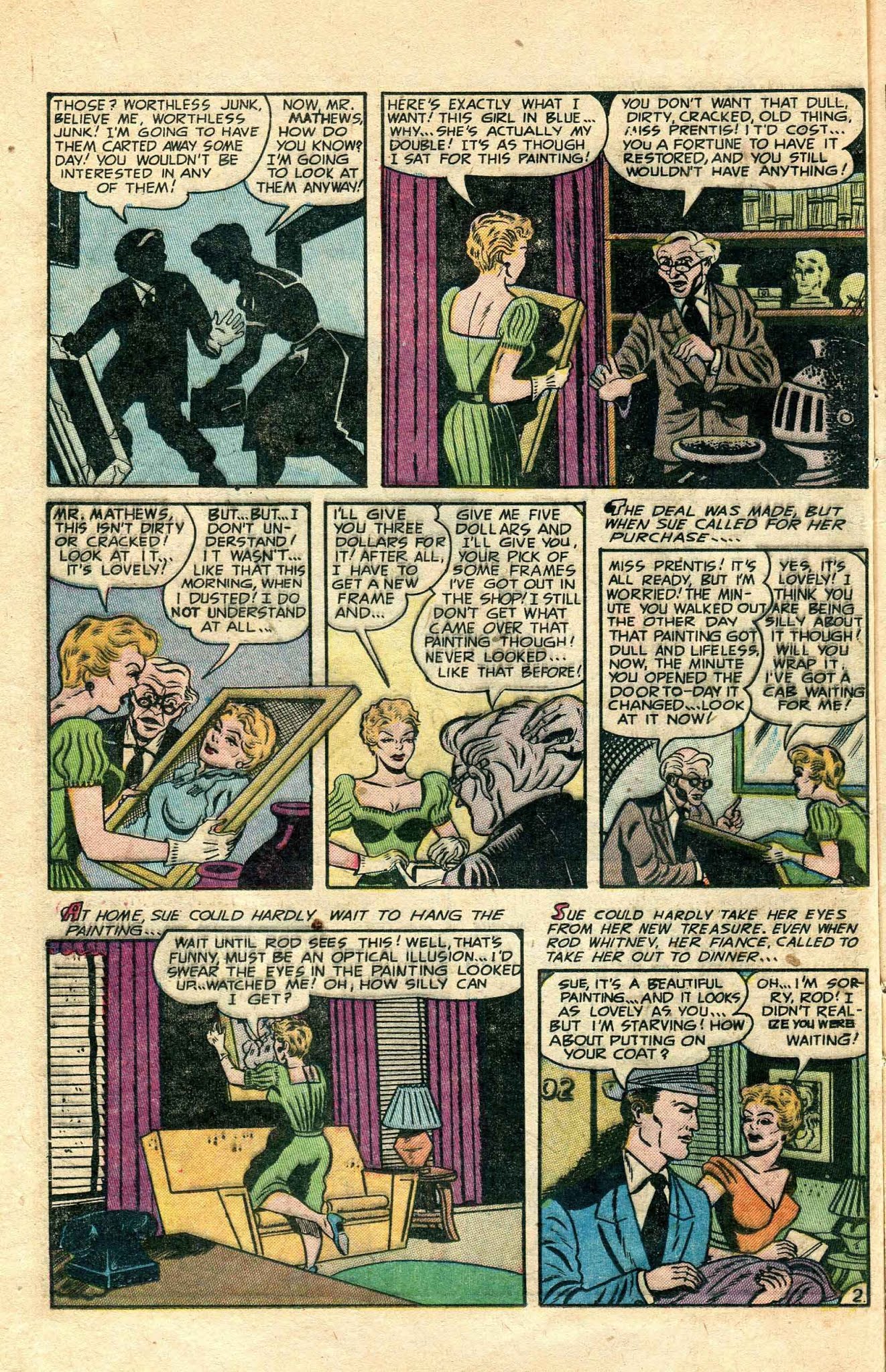 Read online Voodoo (1952) comic -  Issue #7 - 12