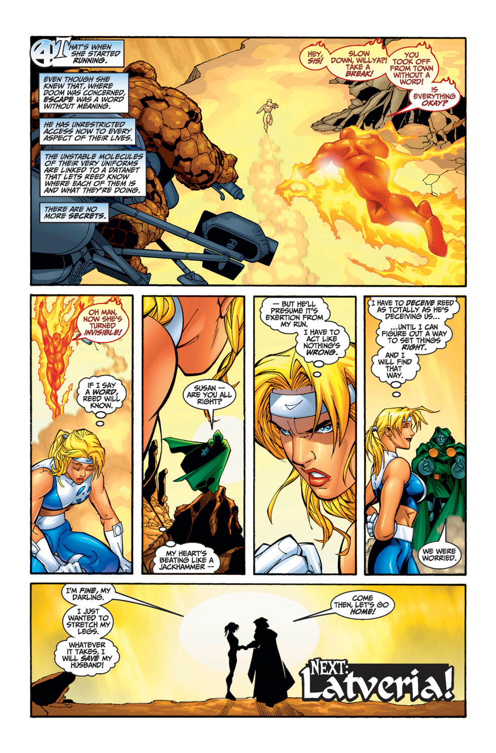 Read online Fantastic Four (1998) comic -  Issue #29 - 23