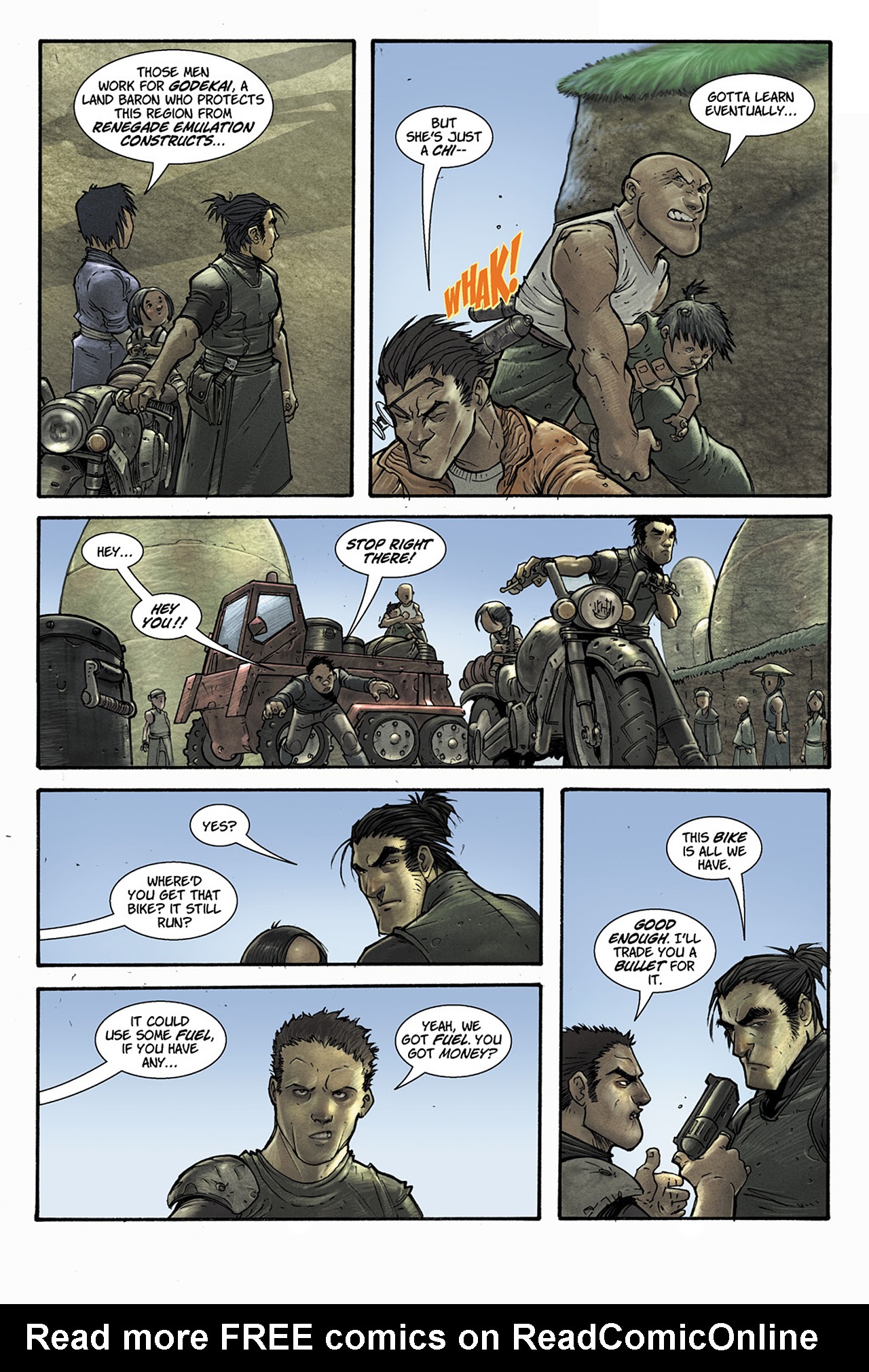 Read online Lone Wolf 2100 comic -  Issue # TPB 1 - 33