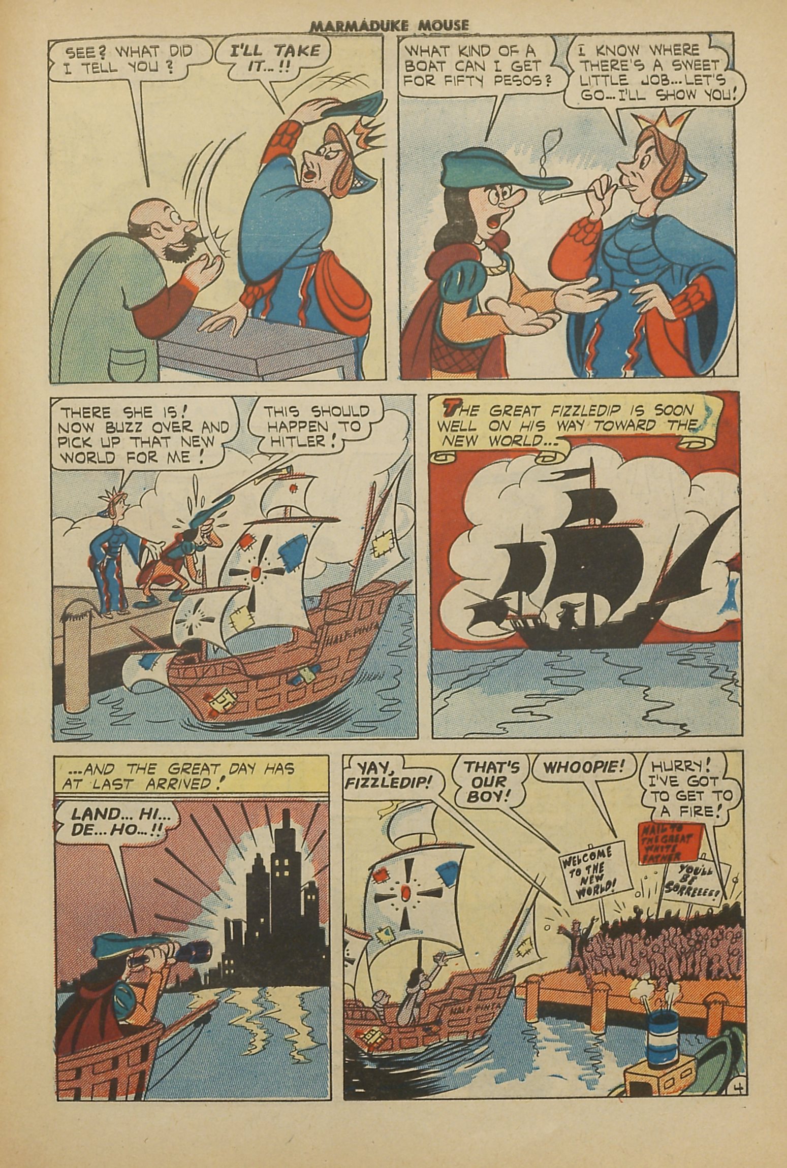 Read online Marmaduke Mouse comic -  Issue #50 - 29