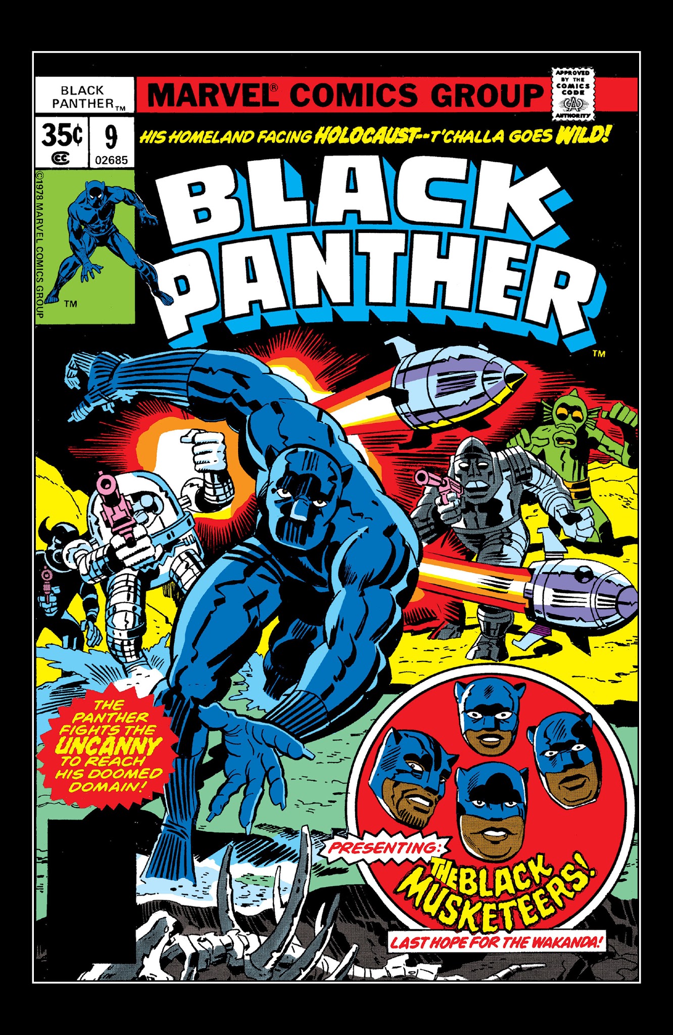 Read online Marvel Masterworks: The Black Panther comic -  Issue # TPB 2 - 148