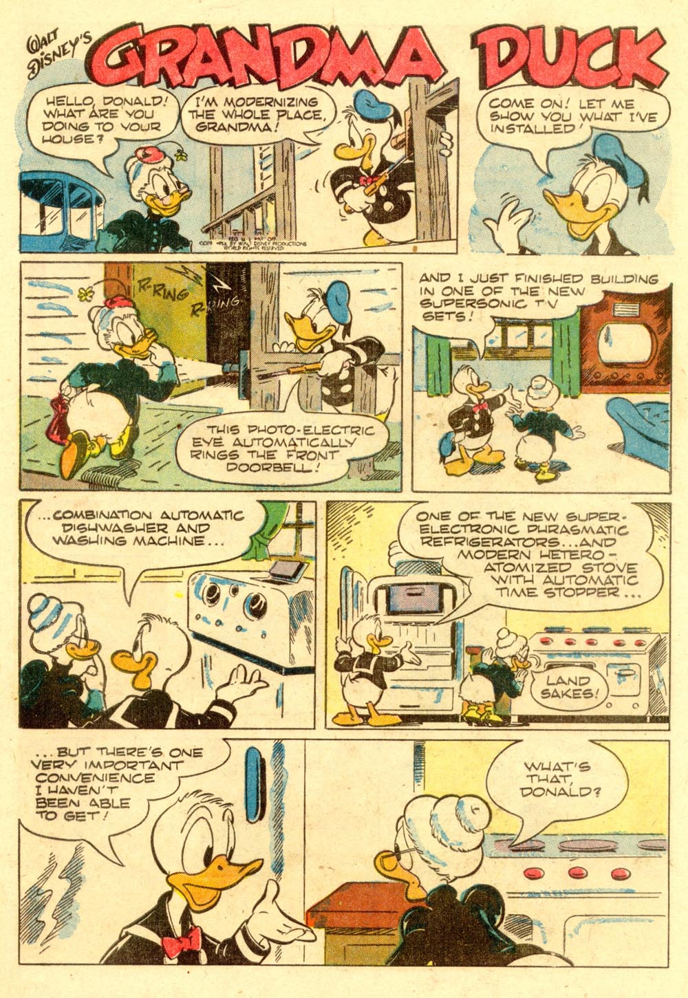 Read online Walt Disney's Comics and Stories comic -  Issue #151 - 37