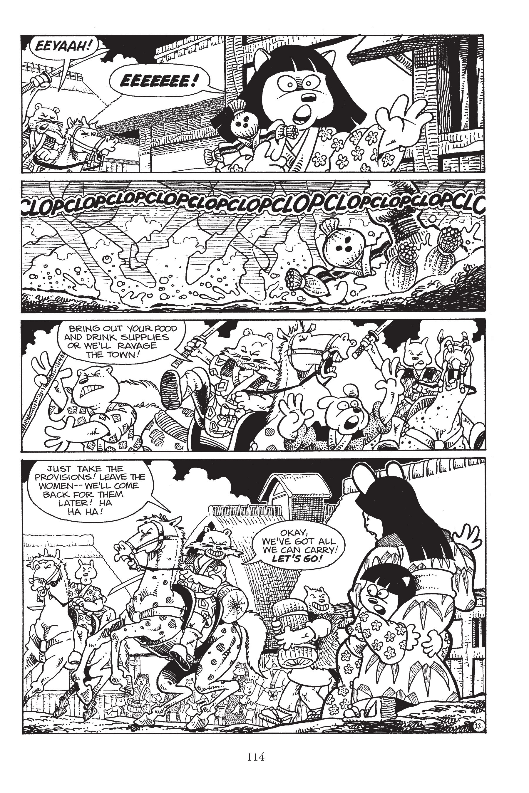 Read online Usagi Yojimbo (1987) comic -  Issue # _TPB 6 - 113